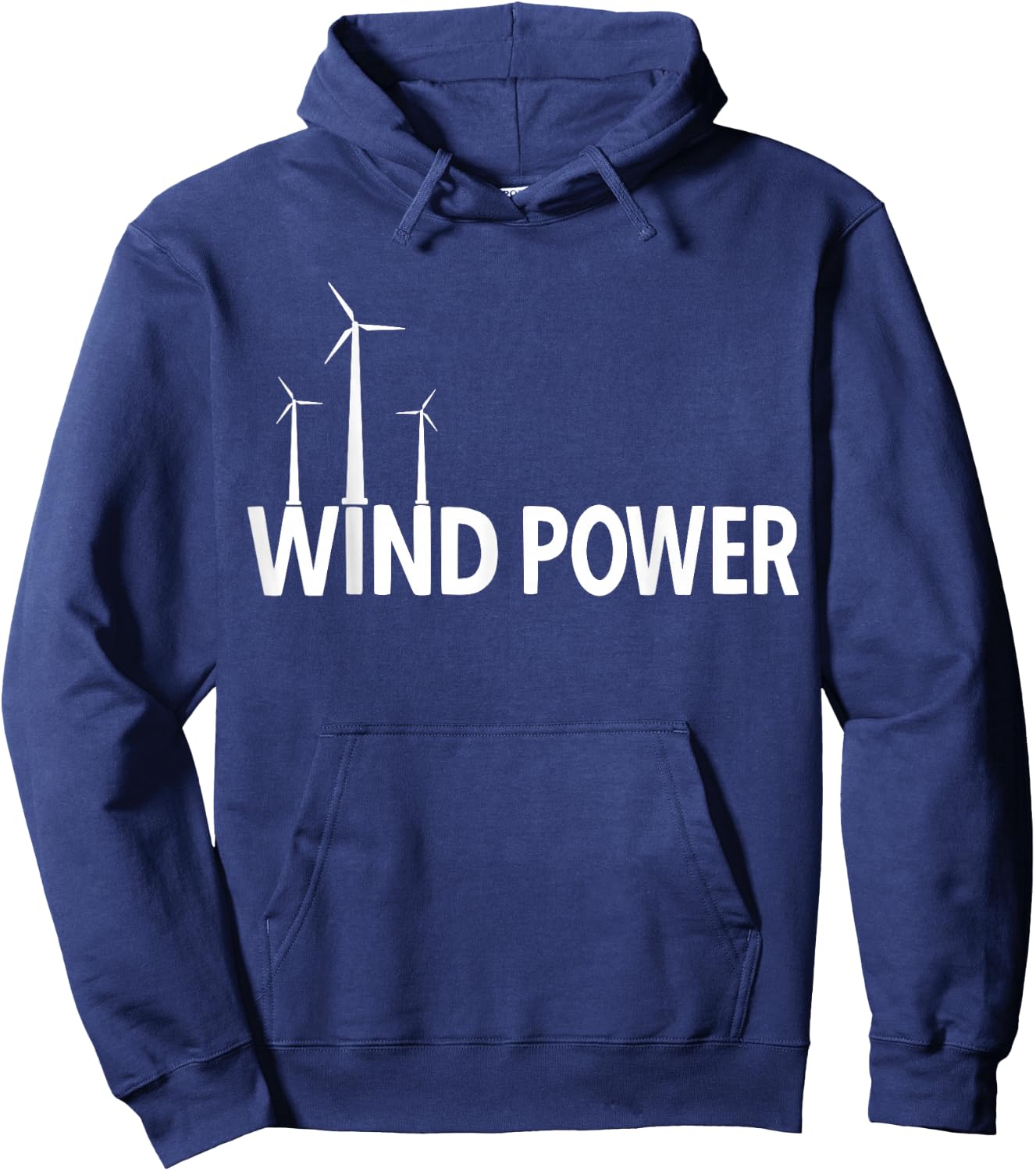 Wind Energy Wind Power Wind Turbine Hoodie - Hoodie | Navy