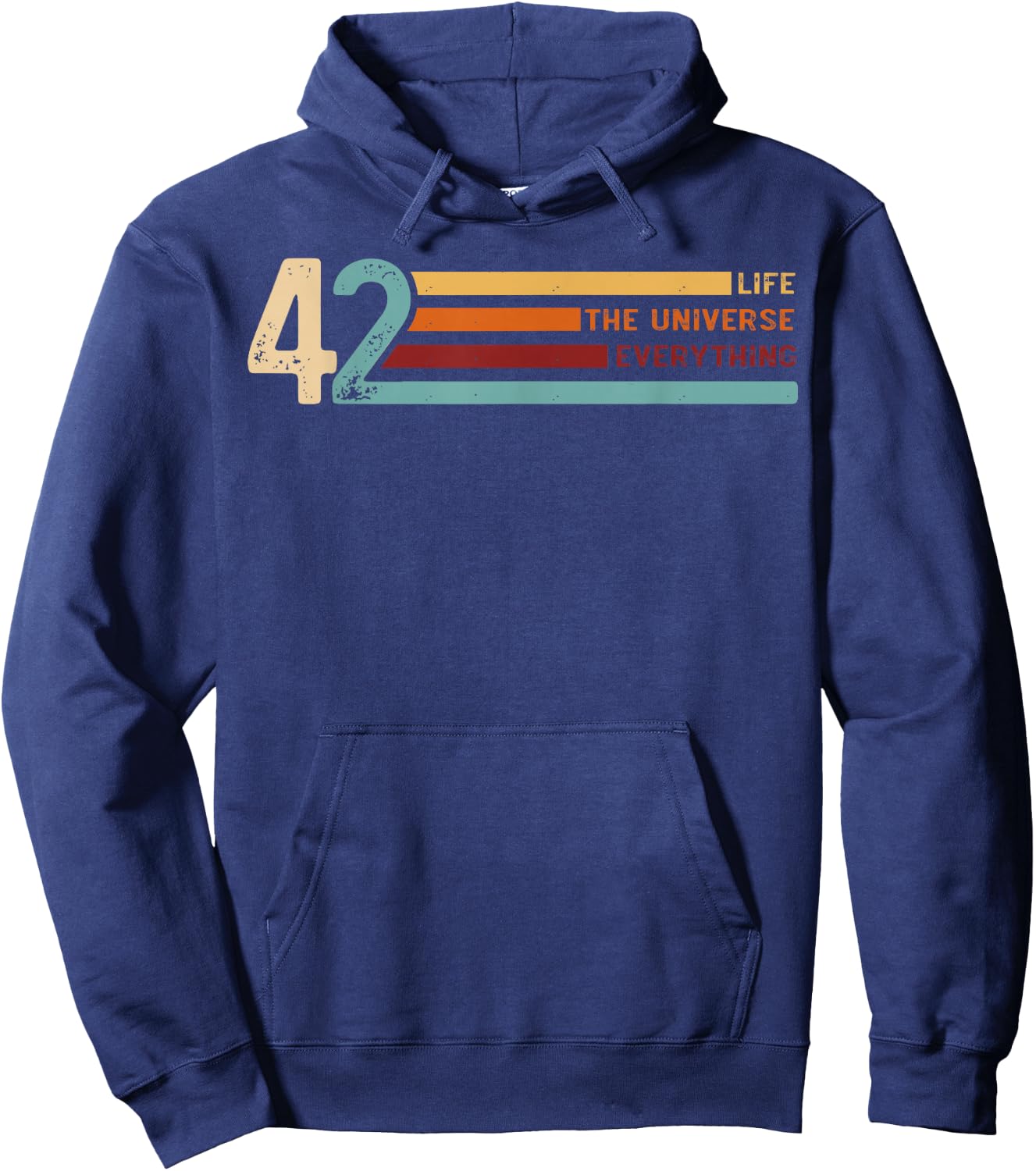 42 The Answer To Life The Universe And Everything Hoodie - Hoodie | Navy