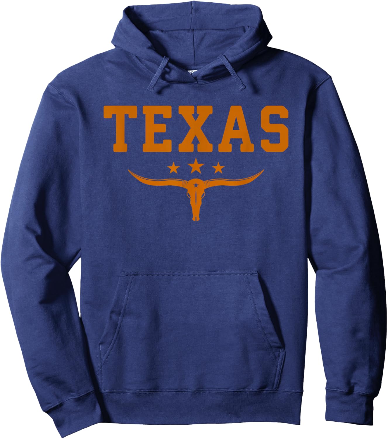 Distressed Texas Apparel Hoodie - Hoodie | Navy