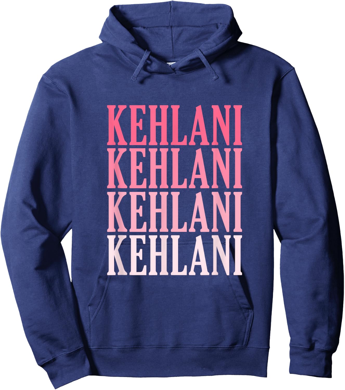 Retro Individual Name Name Kehlani Hoodie - Hoodie | Navy