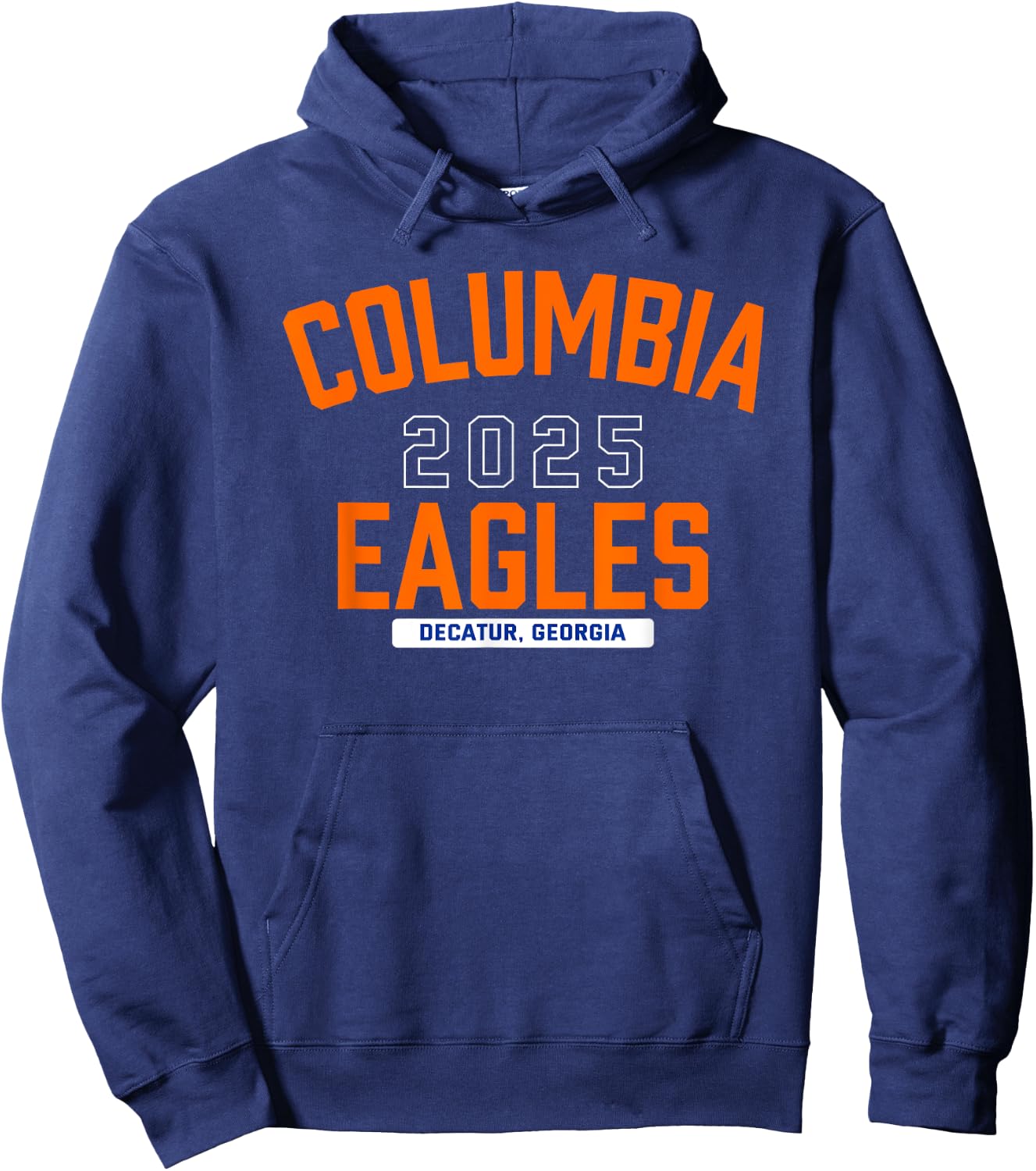 Columbia Eagles Decatur, Georgia 2025 Hoodie - Hoodie | Navy