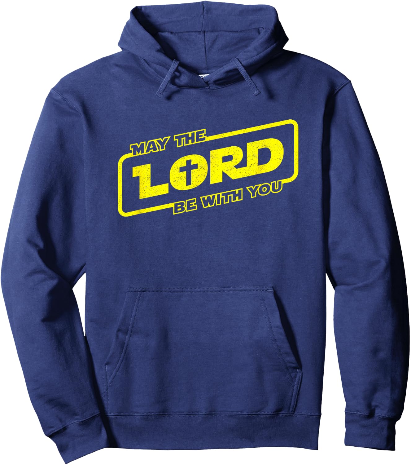 Funny Christian Shirt - Lord Be With You Christian Faith Hoodie - Hoodie | Navy