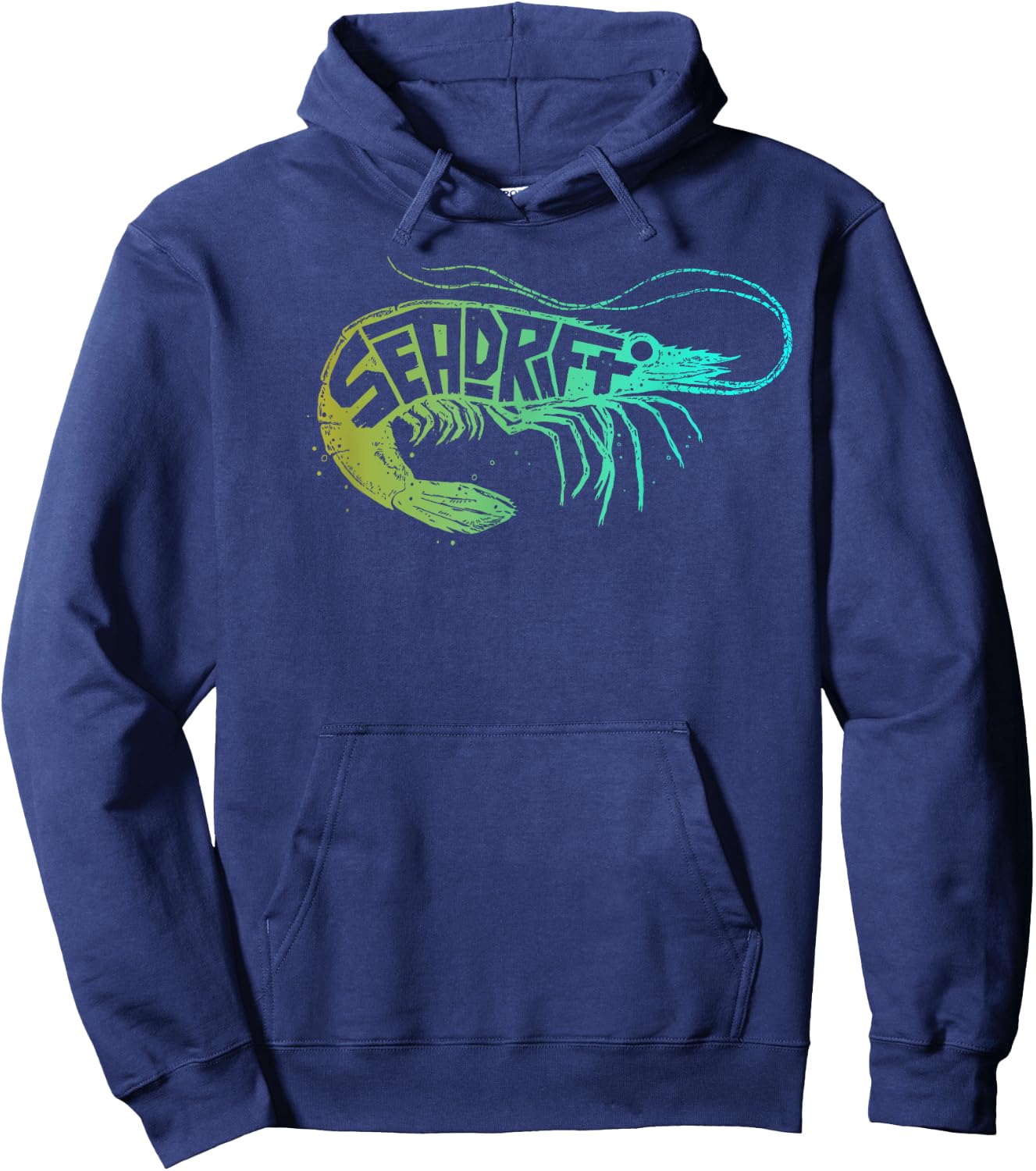 Seadrifter Shrimp Hoodie - Hoodie | Navy
