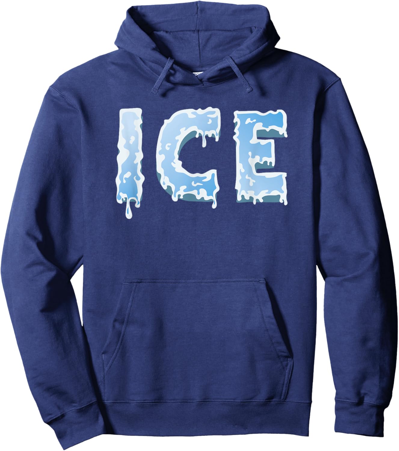 Fire & Ice Matching Couple Halloween Best Friends Hoodie - Hoodie | Navy