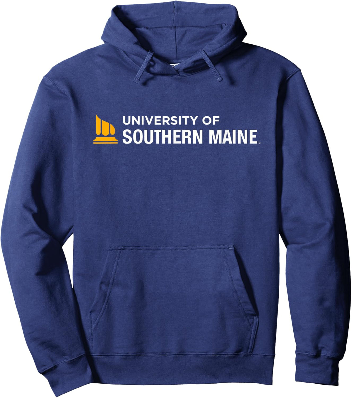 University of Southern Maine USM Horizontal Logo Hoodie - Hoodie | Navy