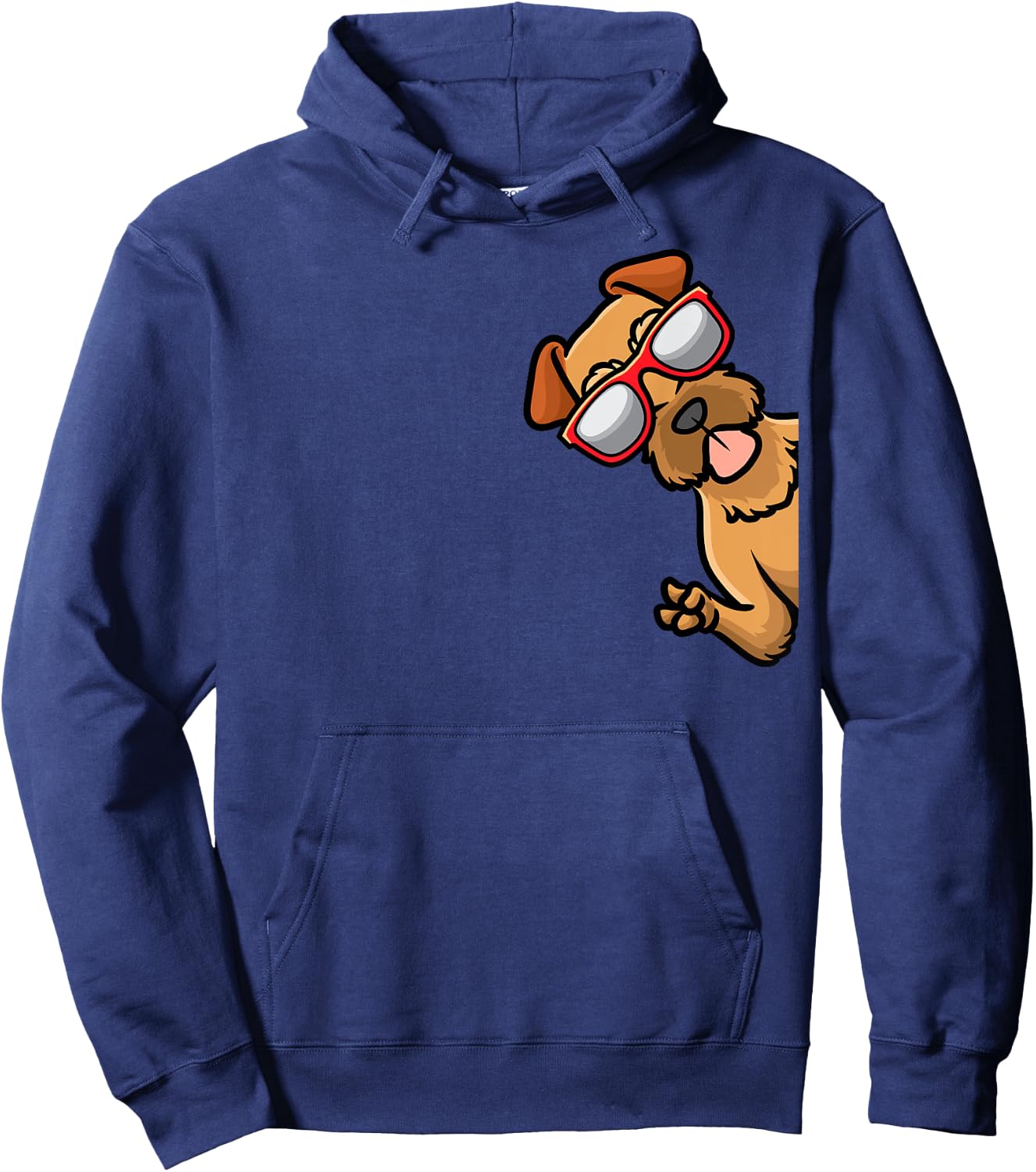 Irish Terrier Dog Women Kids Hoodie - Hoodie | Navy