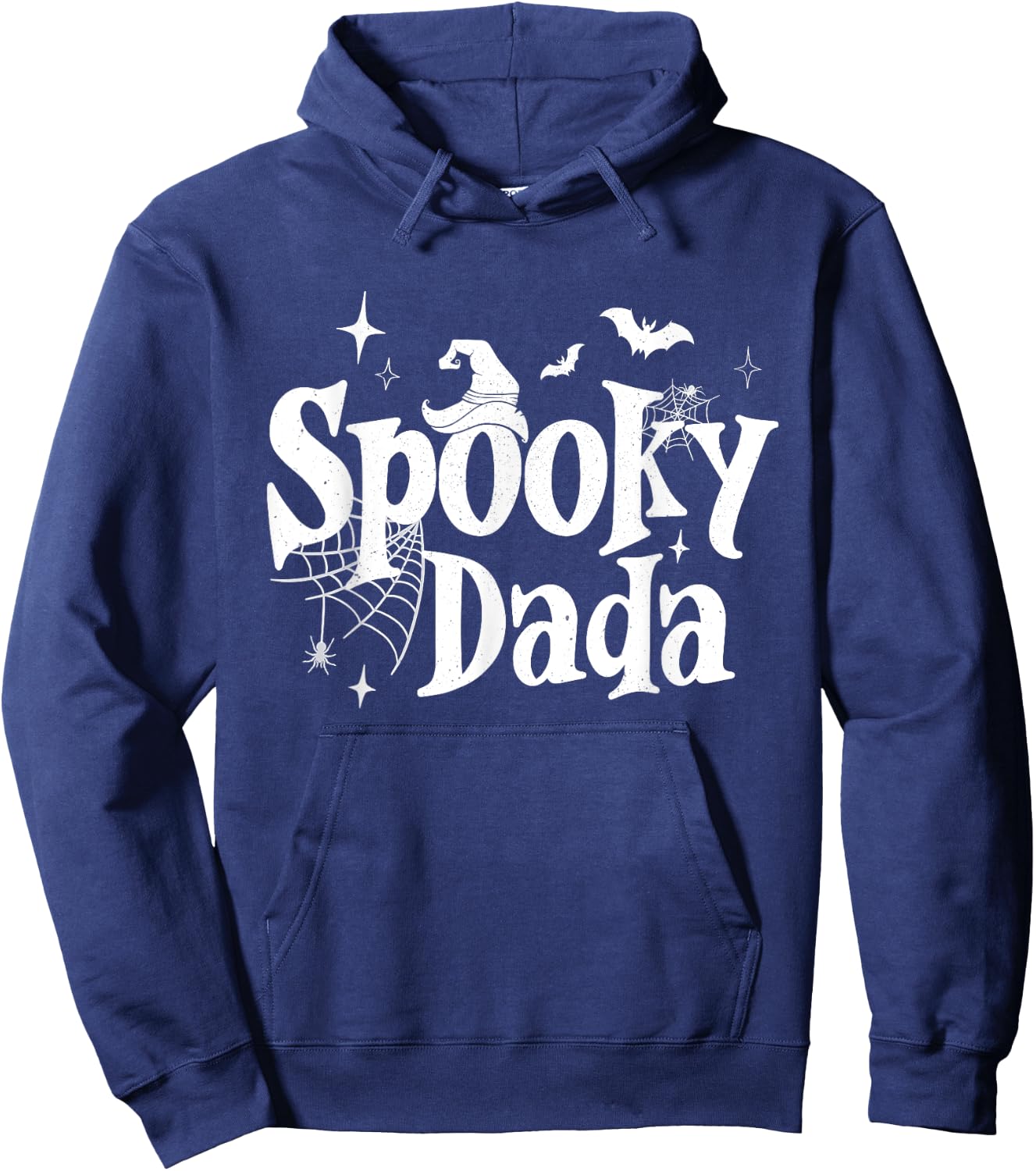 Spooky Dada Witch Funny Halloween Costume Dad Grandpa Men Hoodie - Hoodie | Navy