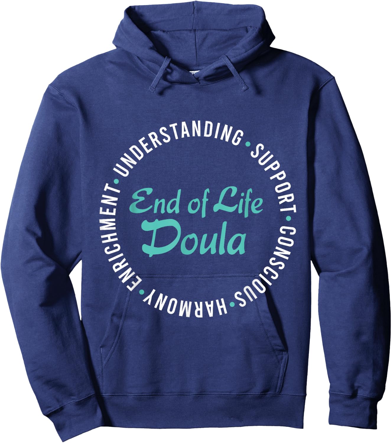 End Of Life Doula Job Profession Occupation Death Doula Hoodie - Hoodie | Navy
