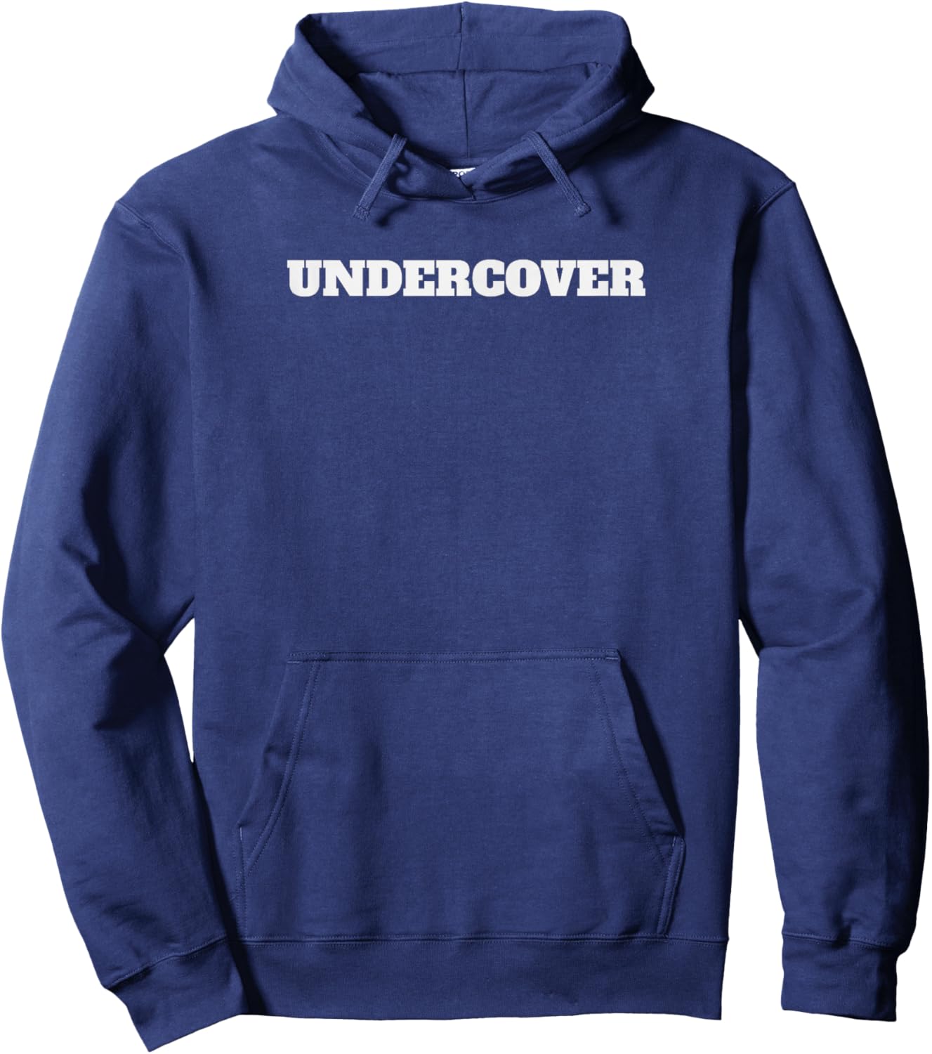 Undercover Police Officer or Cop Plain Clothes Gag Hoodie - Hoodie | Navy