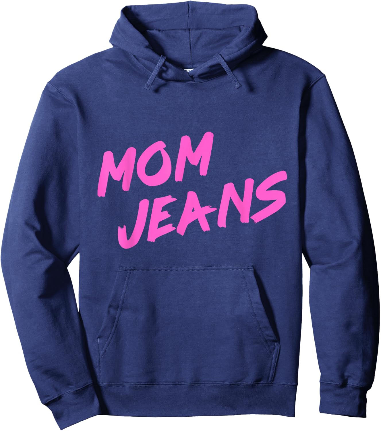 Funny Mom Jeans 80s Style Mother Humor Hoodie - Hoodie | Navy
