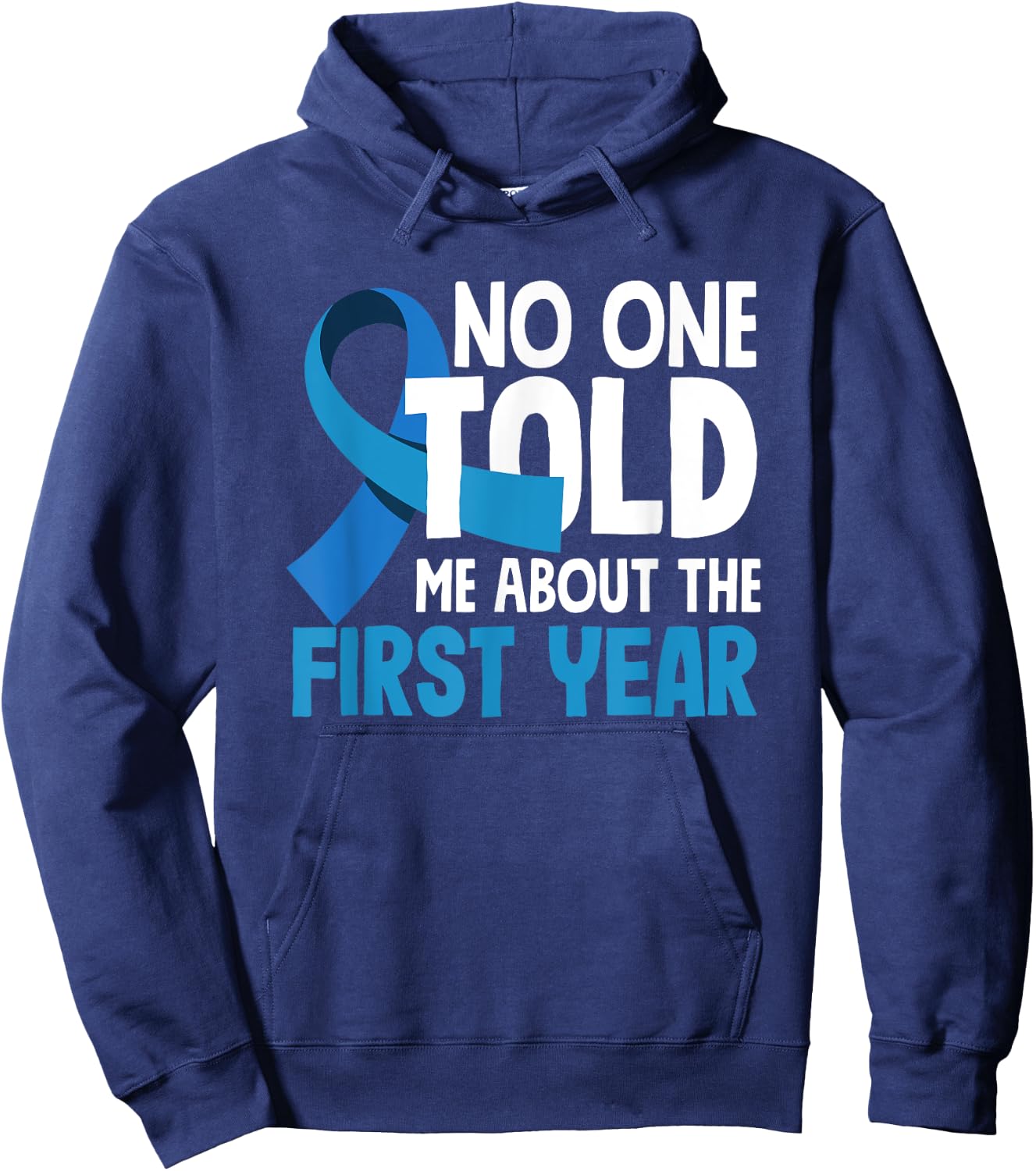 Prostate Cancer Warrior Prostate Cancer Awareness Hoodie - Hoodie | Navy