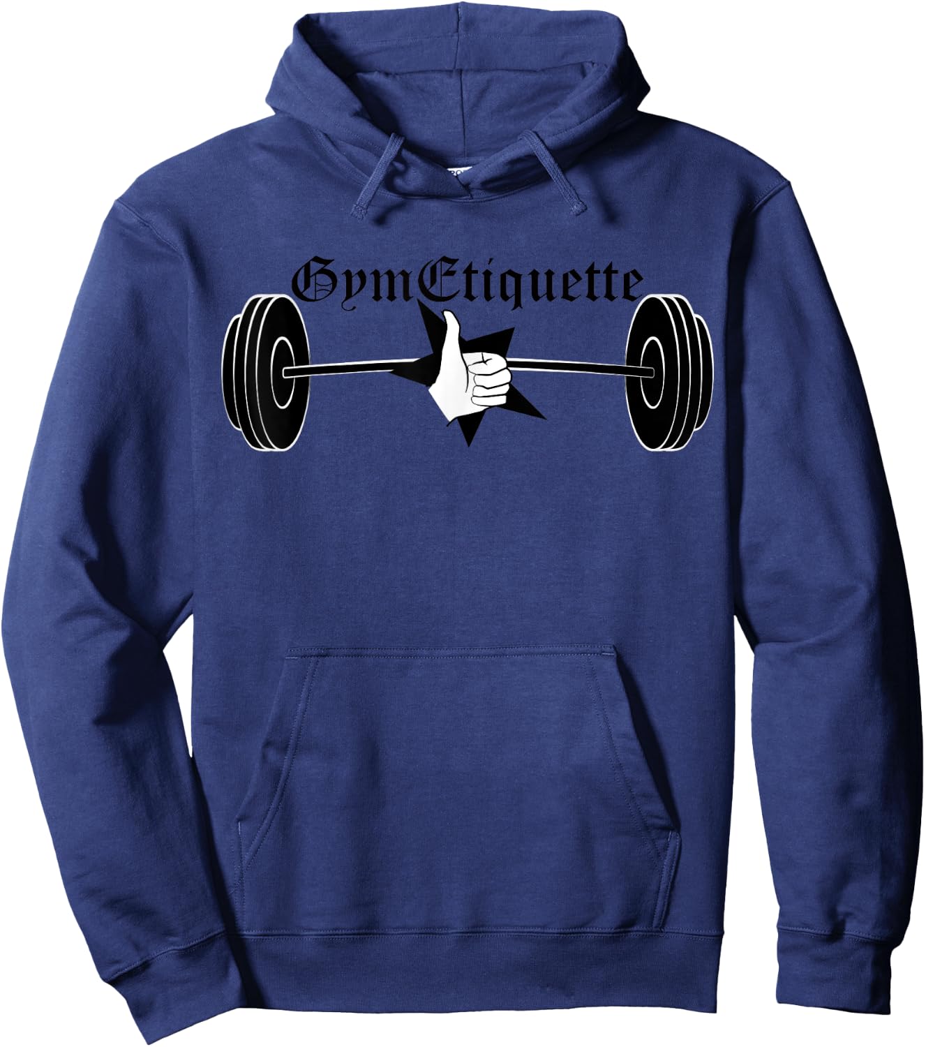 Wipe Down the Equipment Funny Gym Etiquette Wear Hoodie - Hoodie | Navy