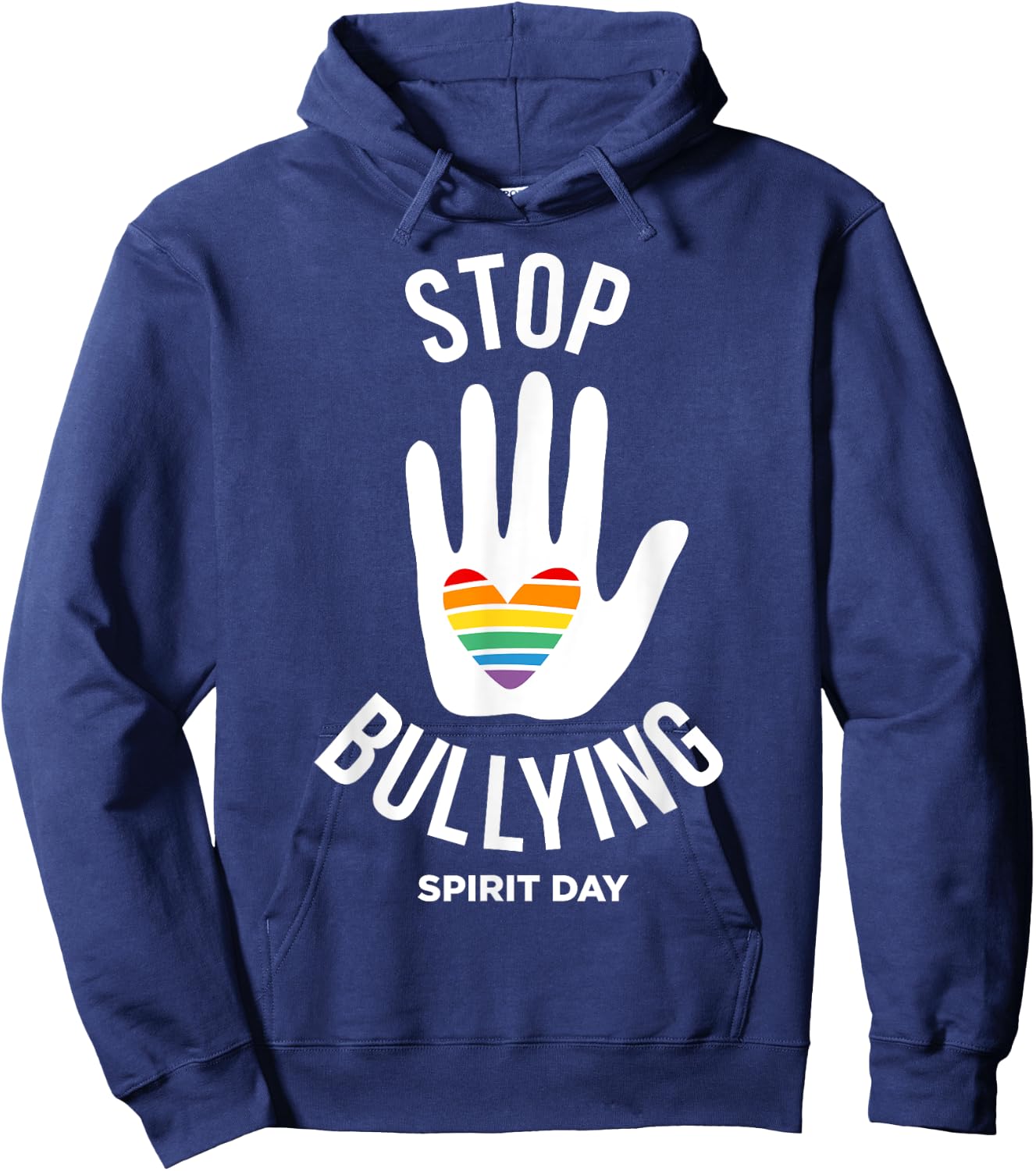 Unity Day Purple Kids Anti Bullying Stop Bullying Spirit Day Hoodie - Hoodie | Navy