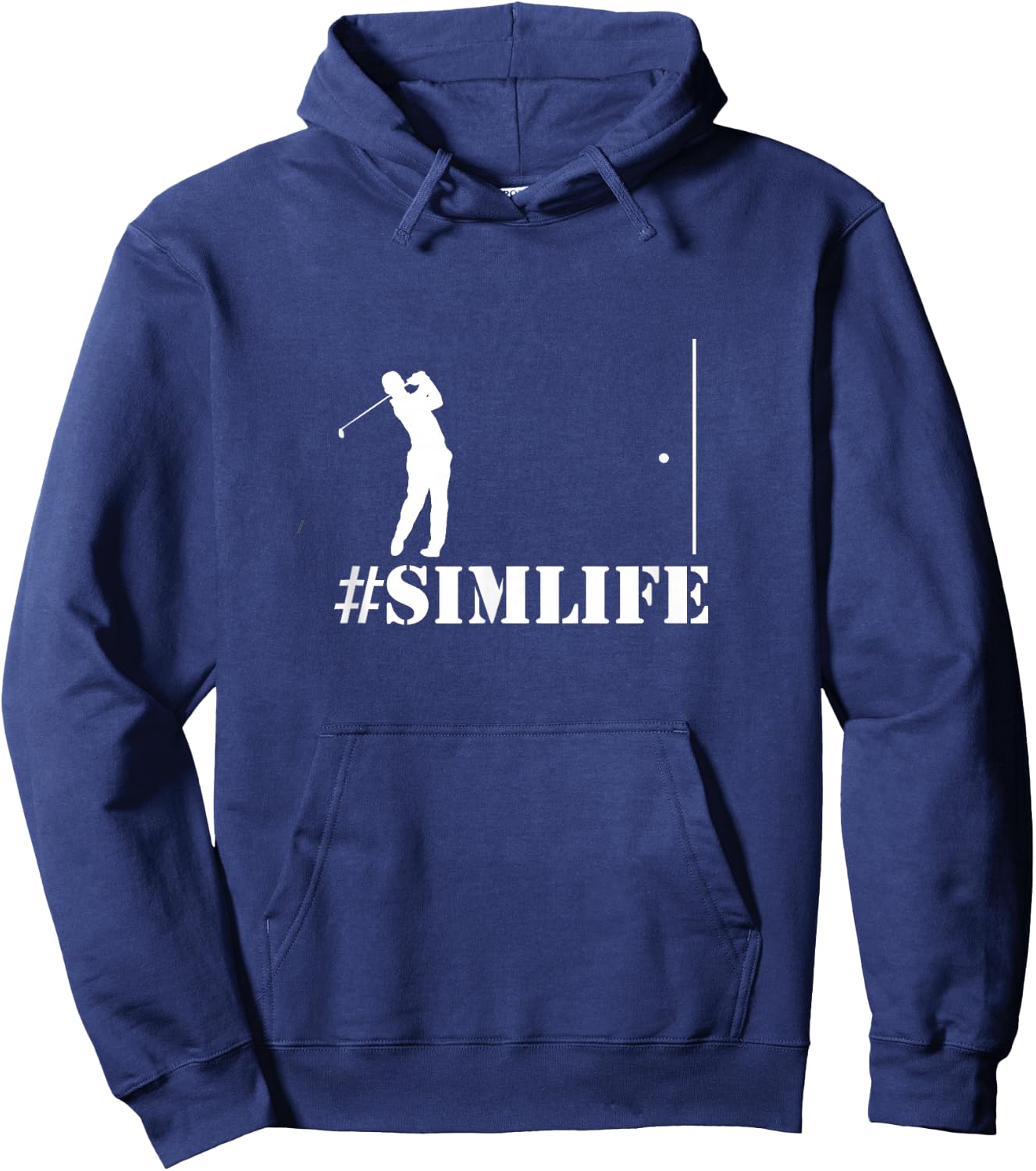 Golf Simulator Hoodie - Hoodie | Navy