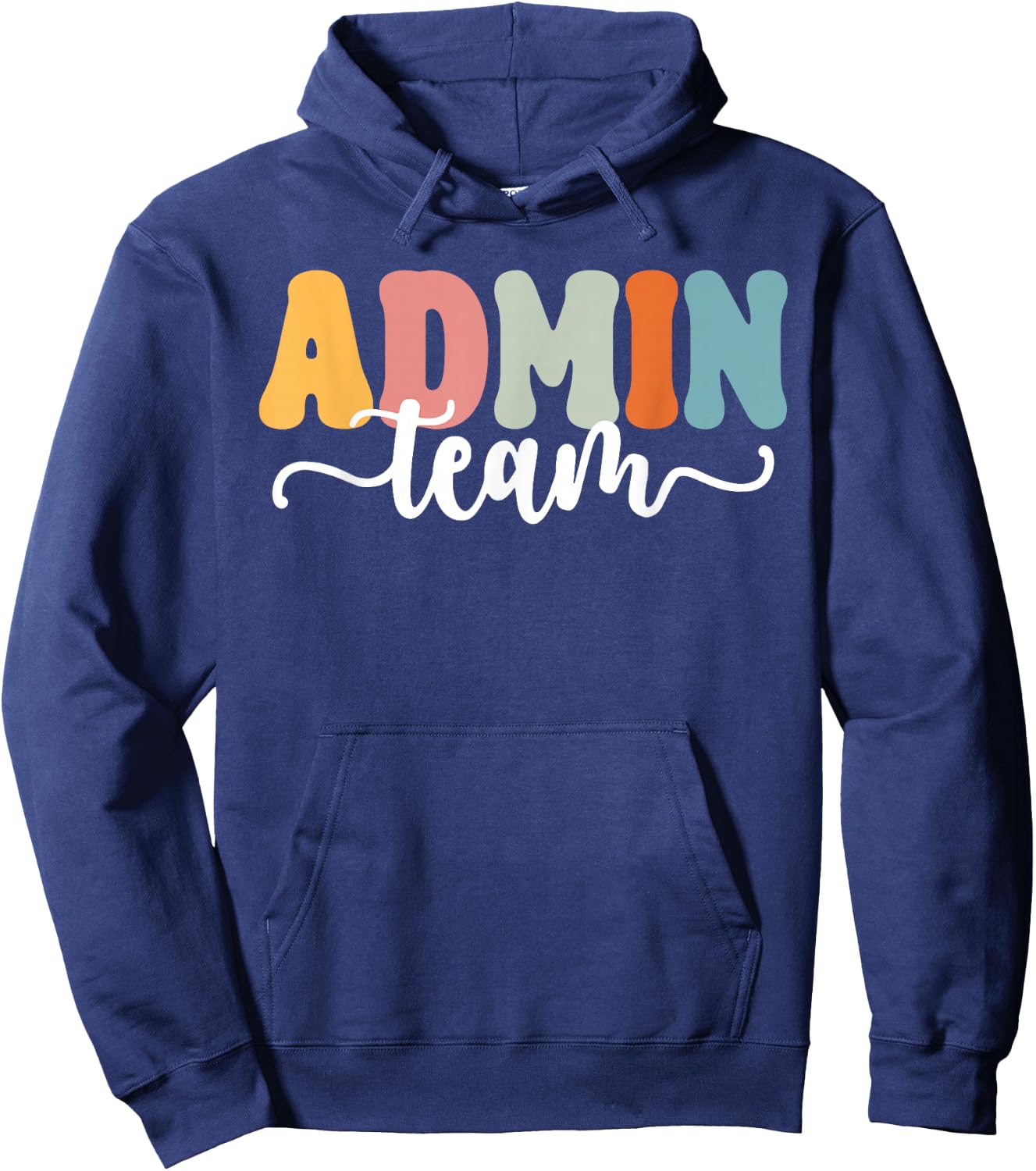 Admin Team Back To School Teachers Students Admin Squad Hoodie - Hoodie | Navy