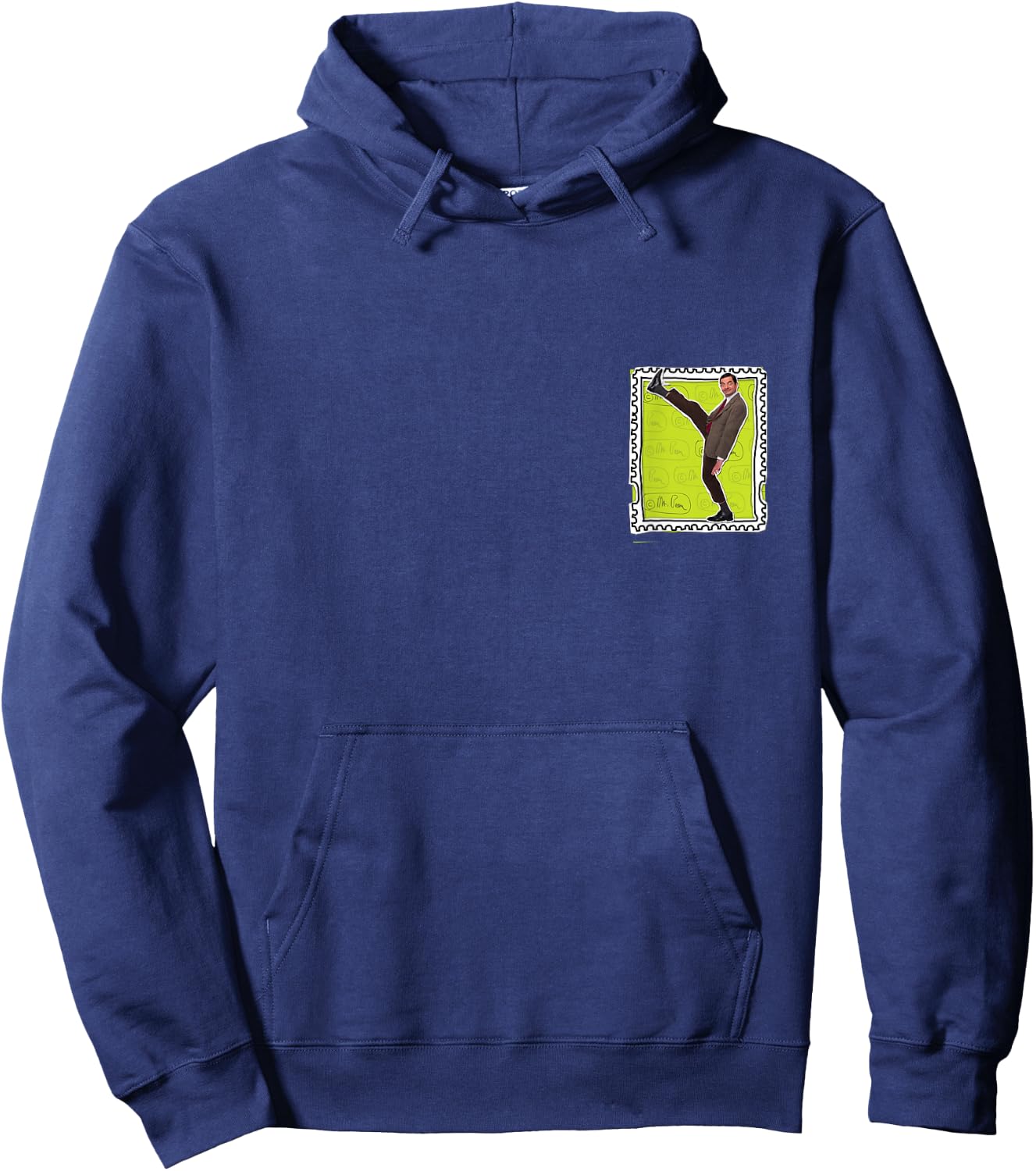 Mr Bean Pocket Hoodie - Hoodie | Navy