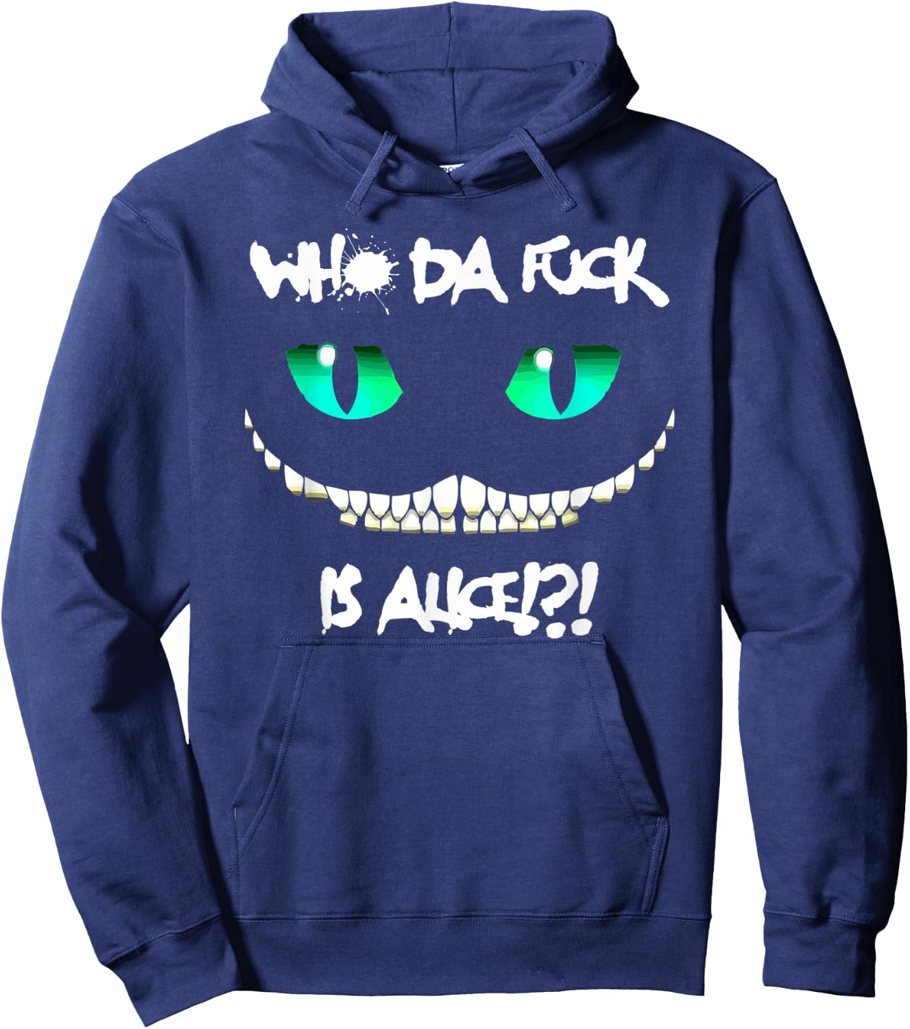 Halloween Who da fuck is Alice Hoodie - Hoodie | Navy