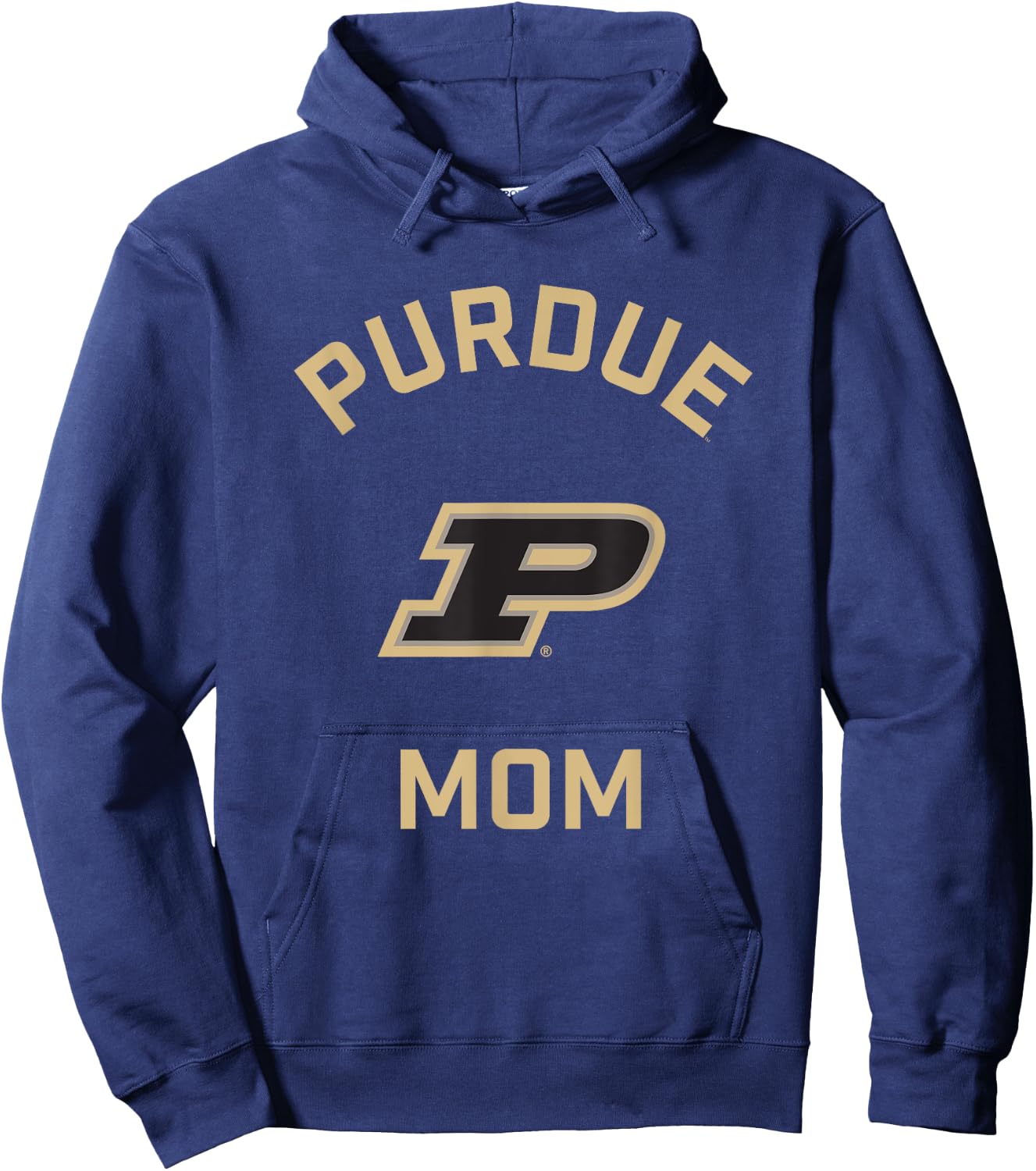Purdue University Boilermakers Arched Mom Hoodie - Hoodie | Navy