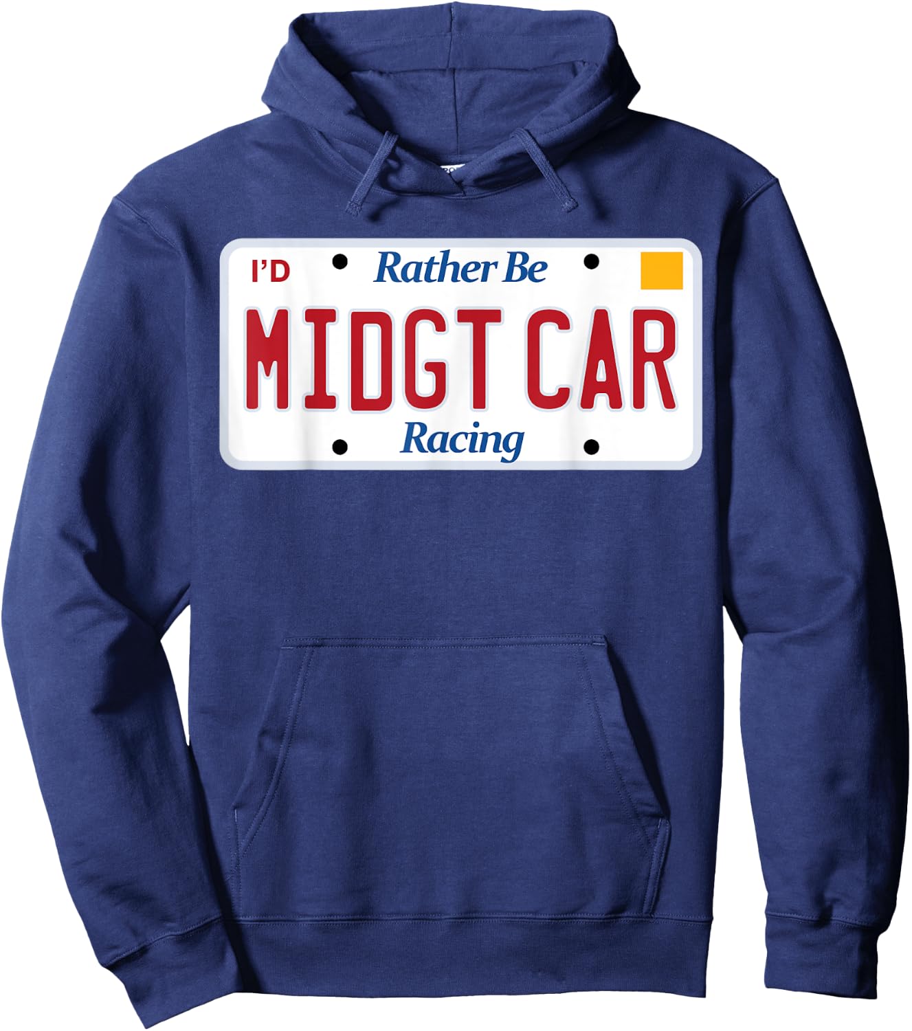 Midget Car Racing ; rather be racing ; race Hoodie - Hoodie | Navy