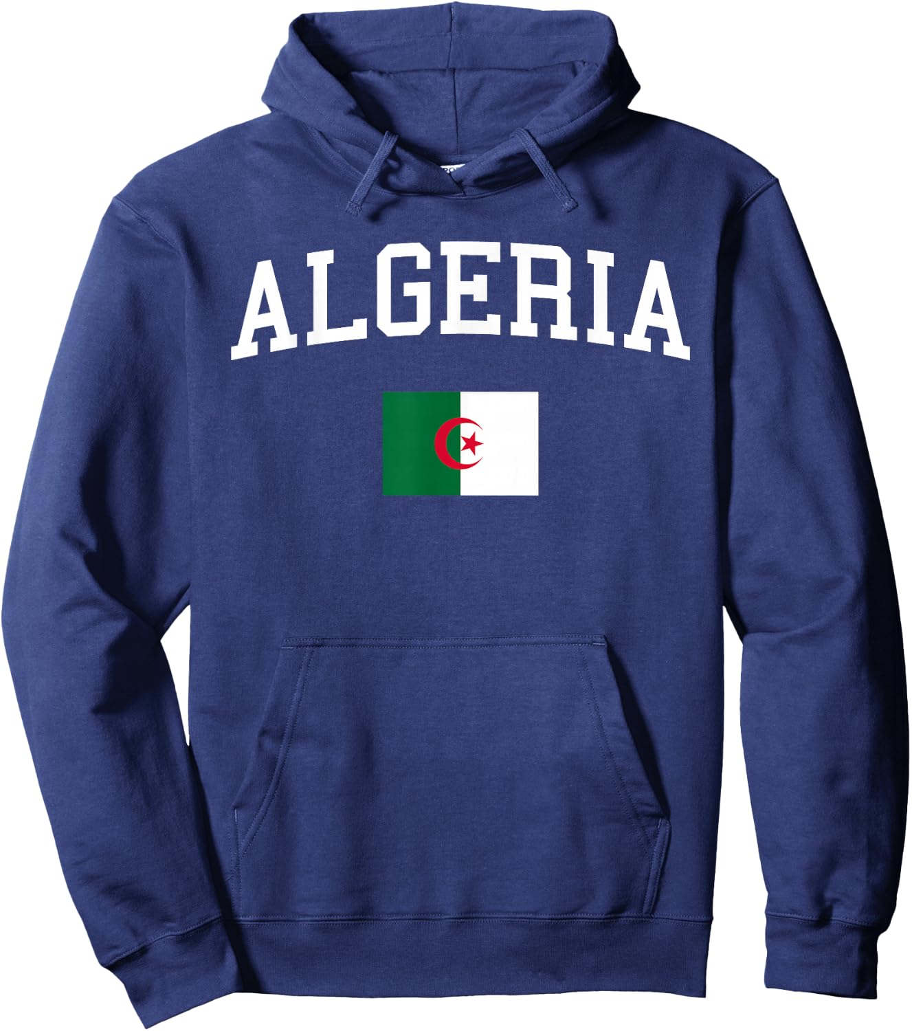 Algerian Flag Men Women Kids Algeria Hoodie - Hoodie | Navy