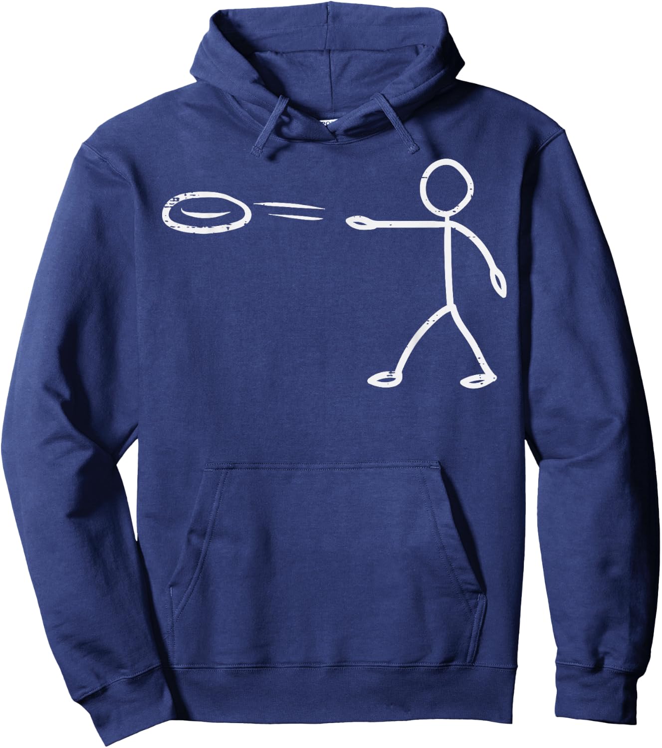 Disc Golf Funny Frisbee Frolf Men Women Kids Hoodie - Hoodie | Navy