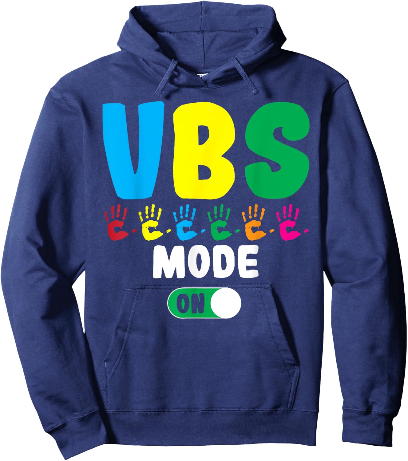 Vacation Bible School 2024 Summer Preschool VBS Ode On Hoodie - Hoodie | Navy