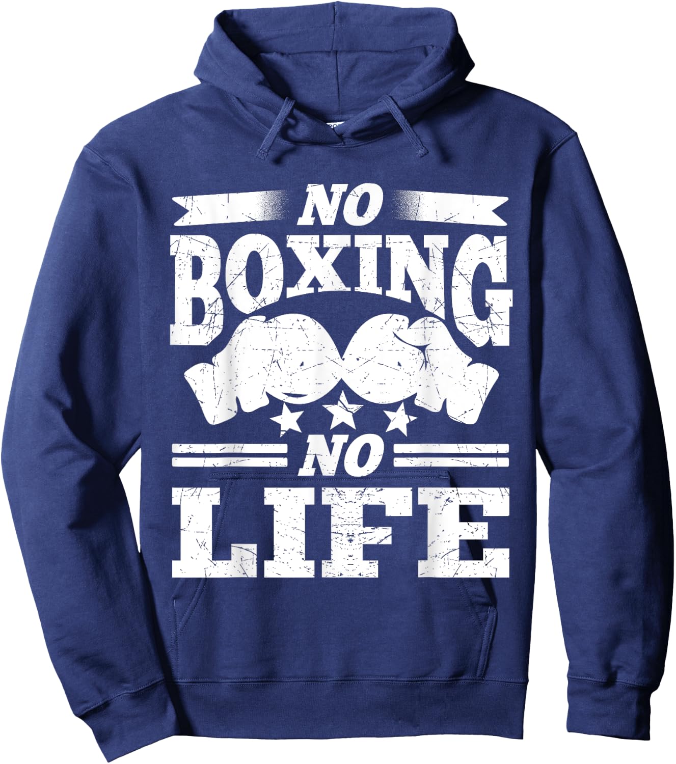 No Boxing No Life Boxing Gloves Boxing Gloves Hoodie - Hoodie | Navy