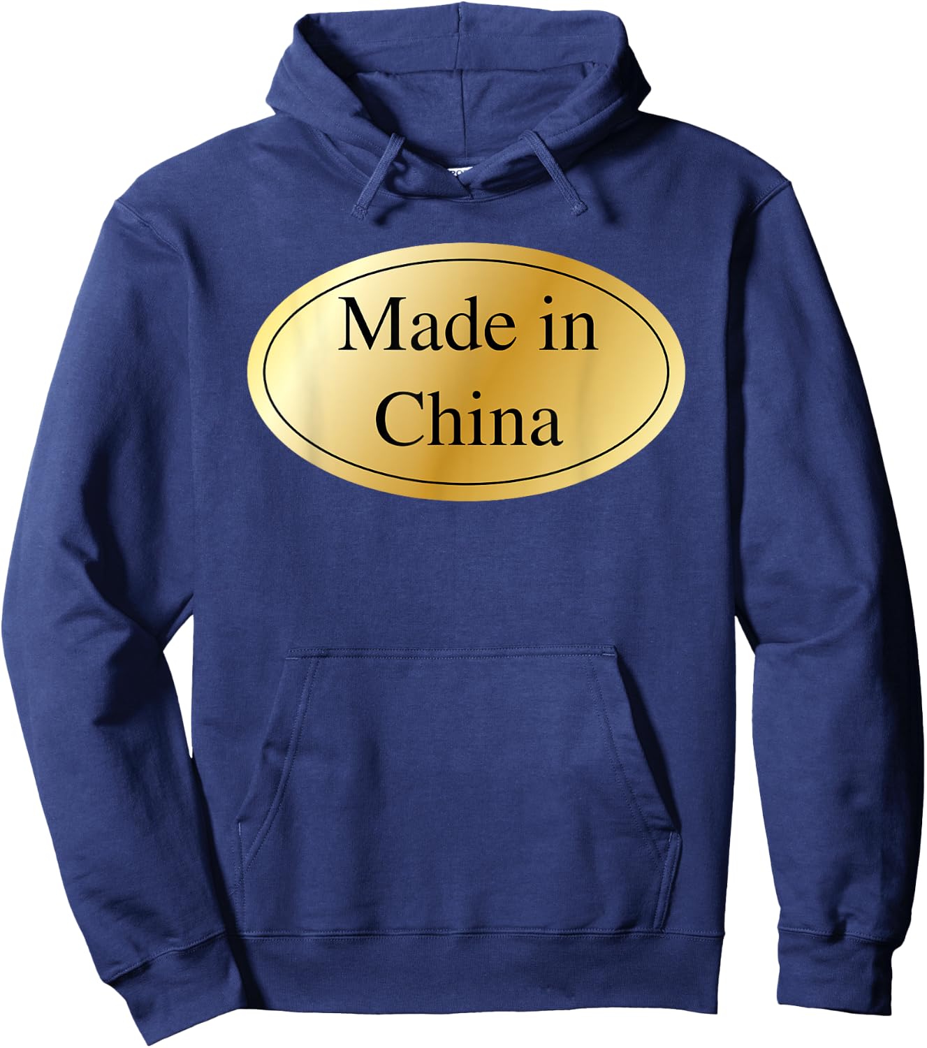 Made In China Gag Gift Chinese Funny Joke Hoodie - Hoodie | Navy