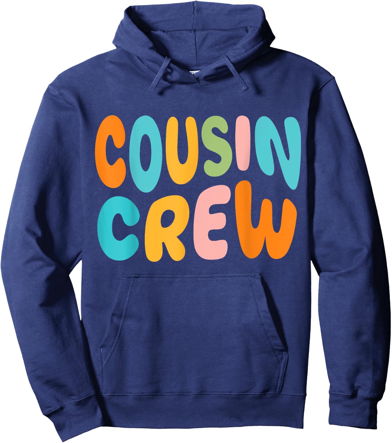 Cousin Crew 2025 Vacation Family Kid Boy Girl Toddler Match Hoodie - Hoodie | Navy