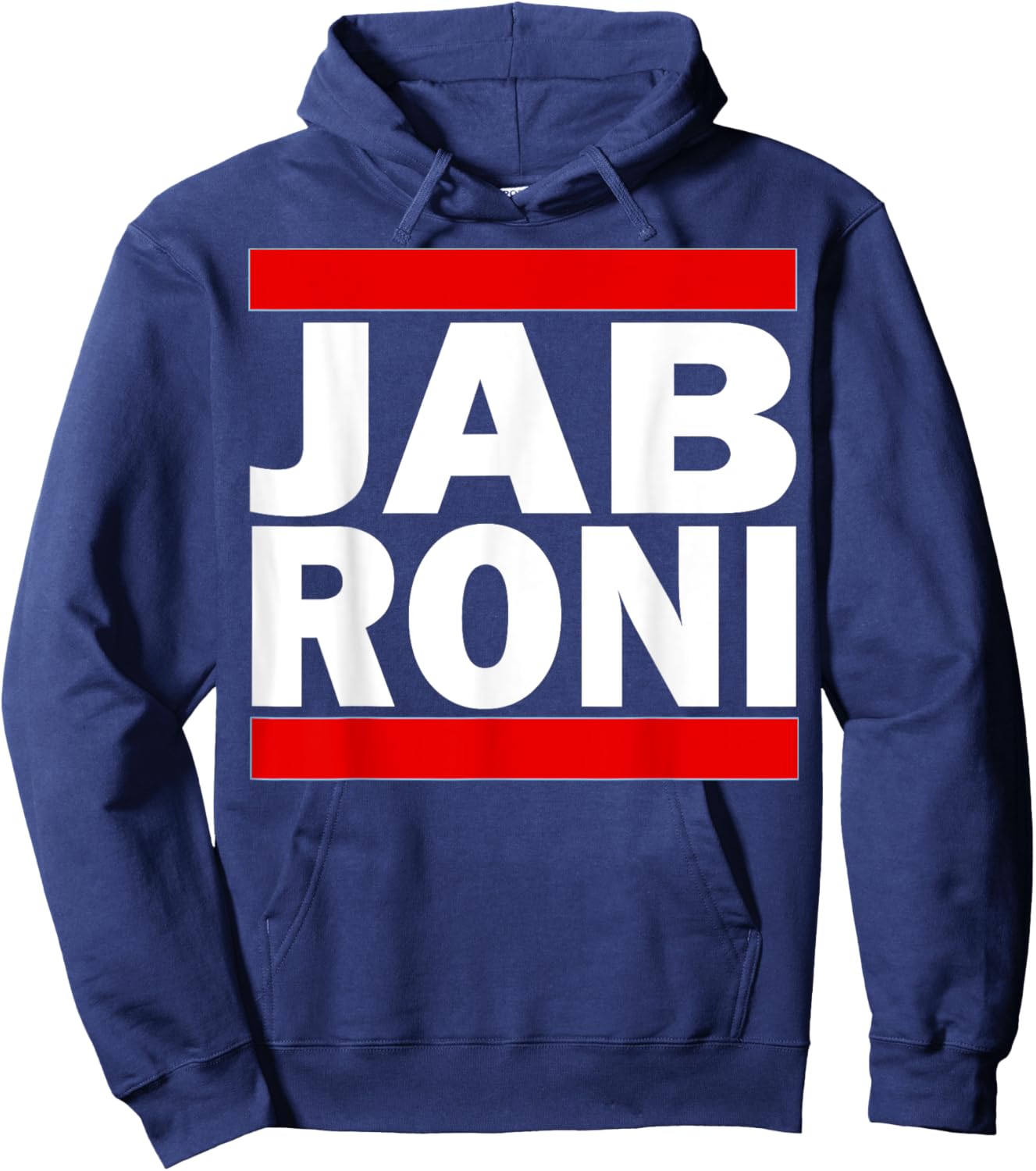 RUN I Am a Jabroni 80s Hoodie - Hoodie | Navy