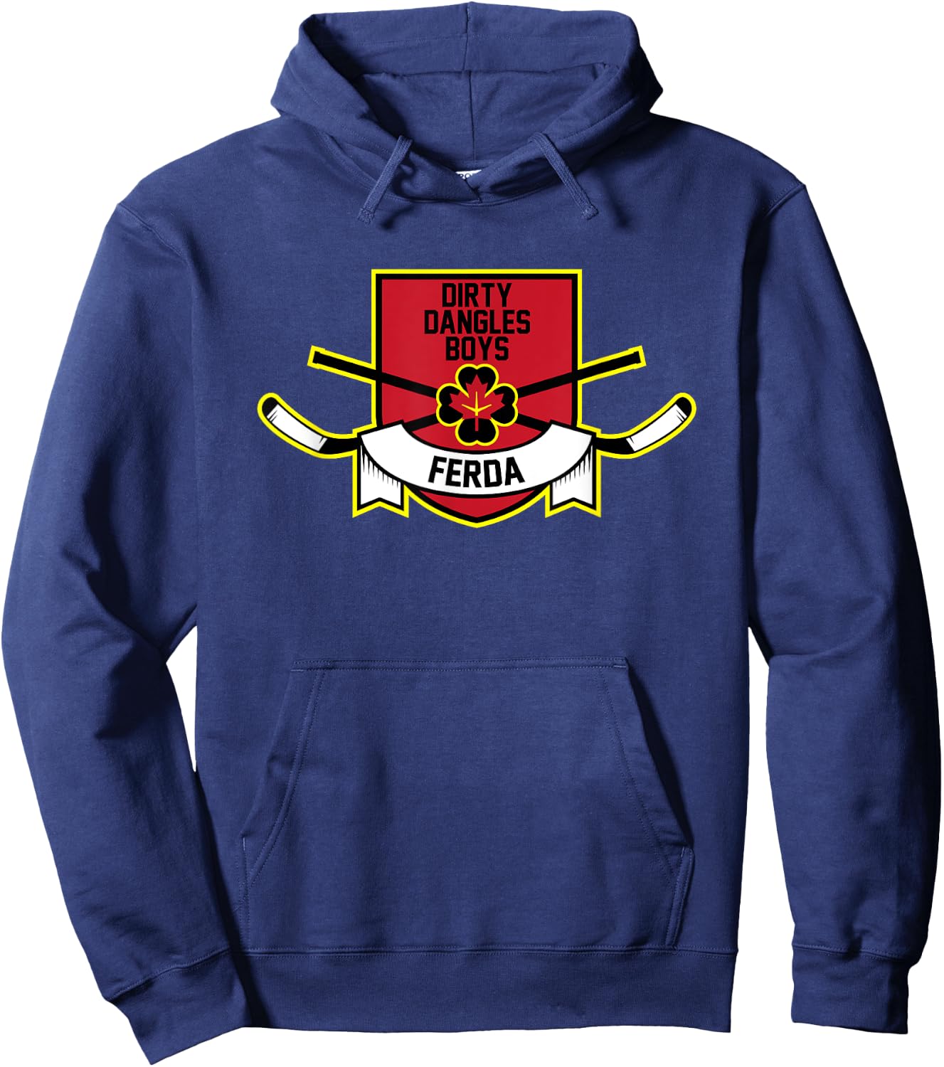 Letter Funny Kenny Boys Dangle , Black, Small Hoodie - Hoodie | Navy