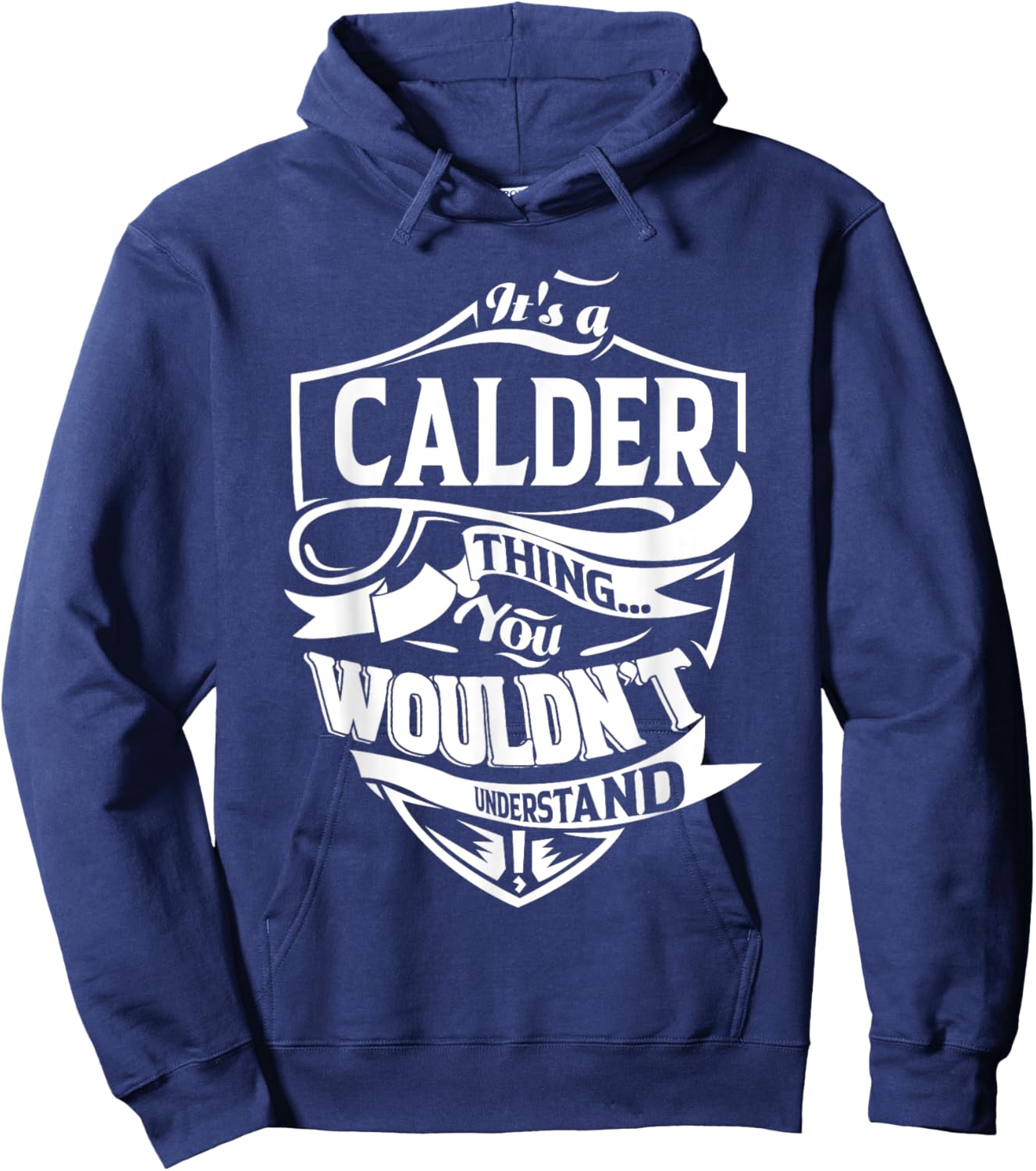 It is a CALDER Thing Hoodie - Hoodie | Navy