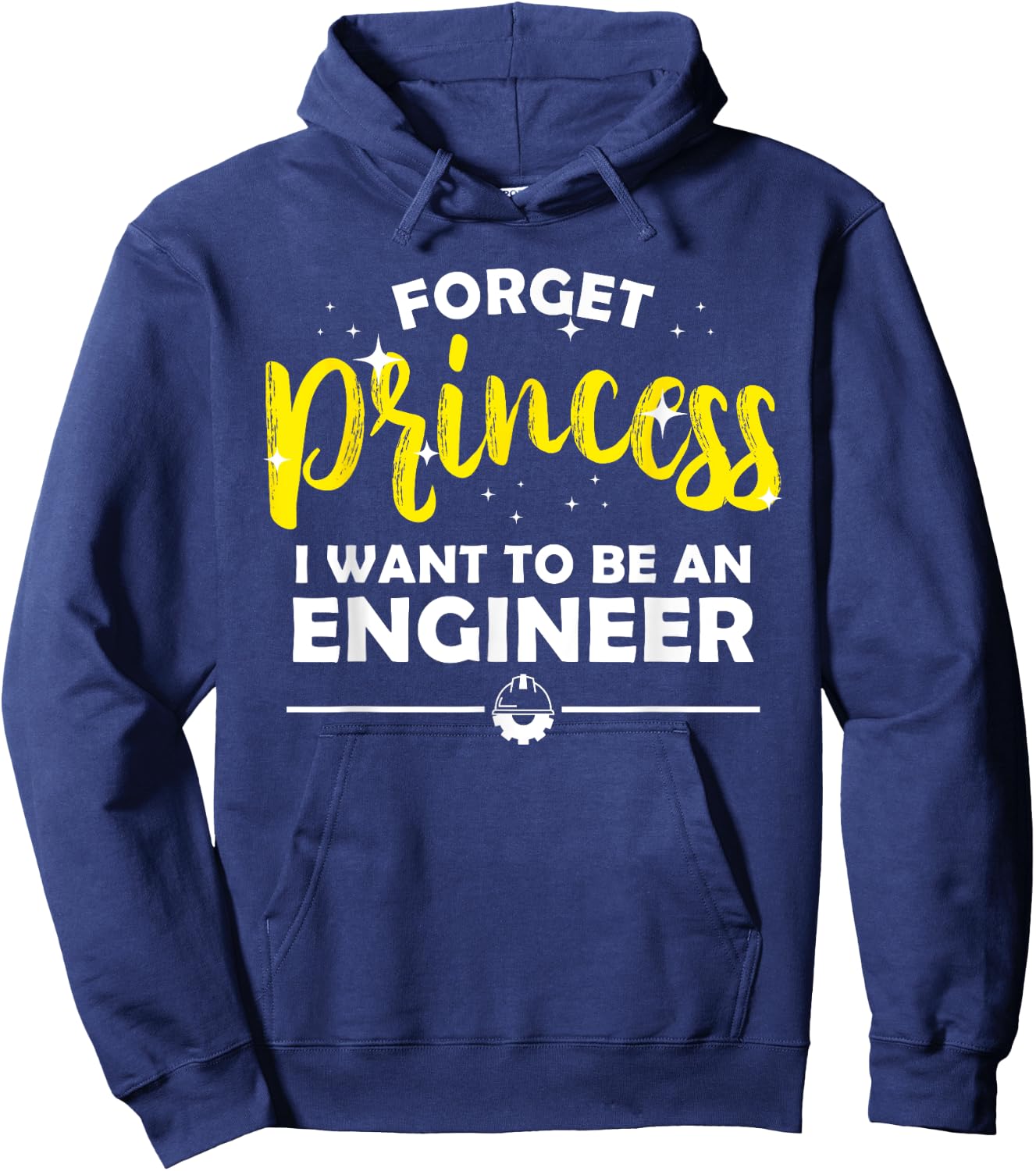 Funny Engineer Design Girls Women Kids Engineering Lovers Hoodie - Hoodie | Navy