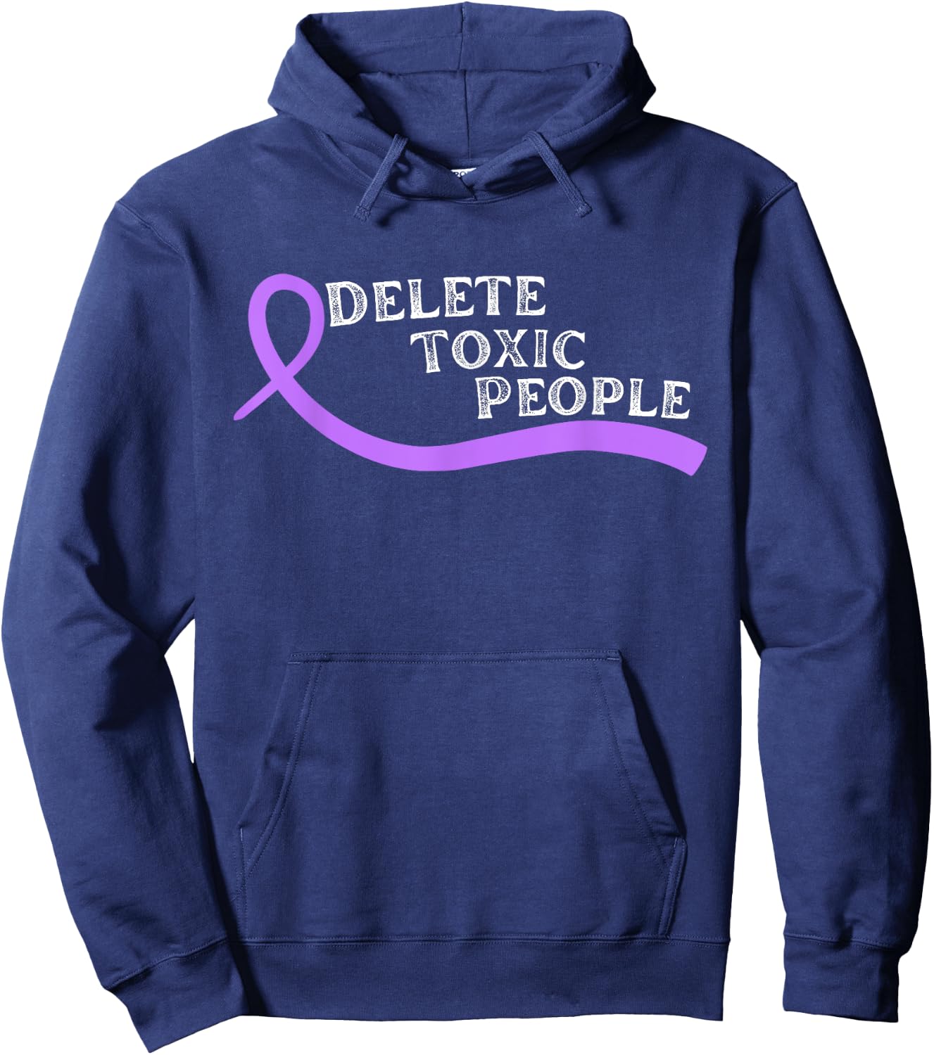 Narcissistic Toxic Abuse Awareness Narcissist Survivor Hoodie - Hoodie | Navy