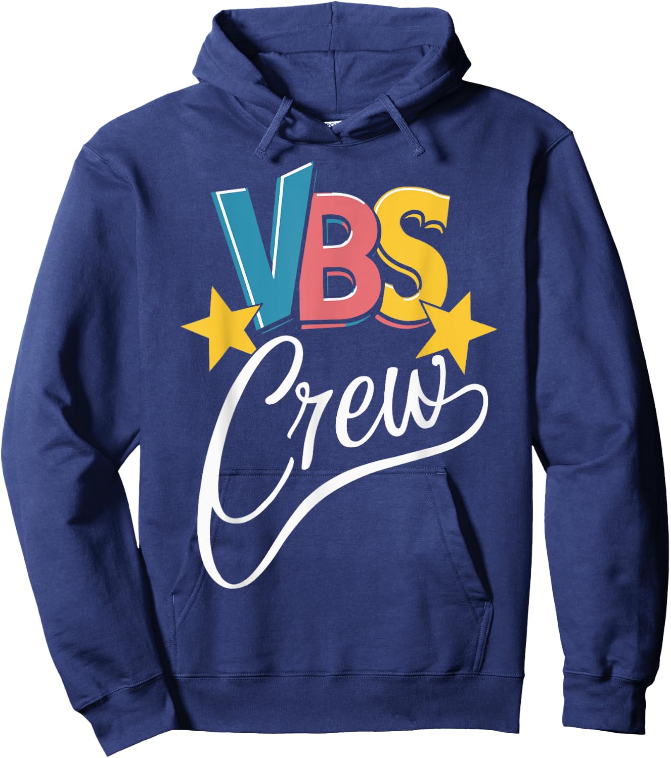 VBS Crew Faith-Based Gathering Sunday School Teacher Men Women Kids Hoodie - Hoodie | Navy