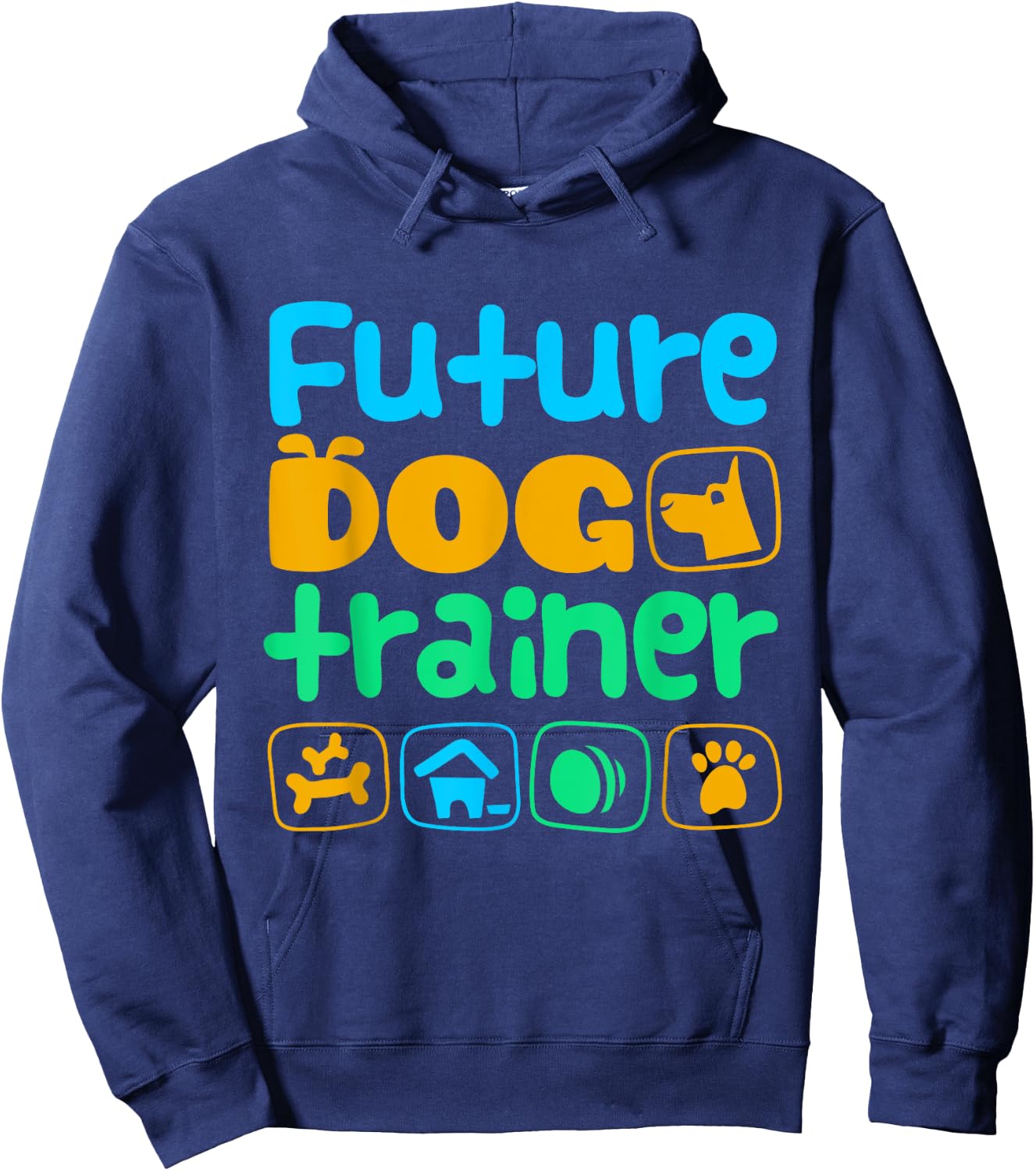 Future Dog Trainer Kid's Hoodie - Hoodie | Navy