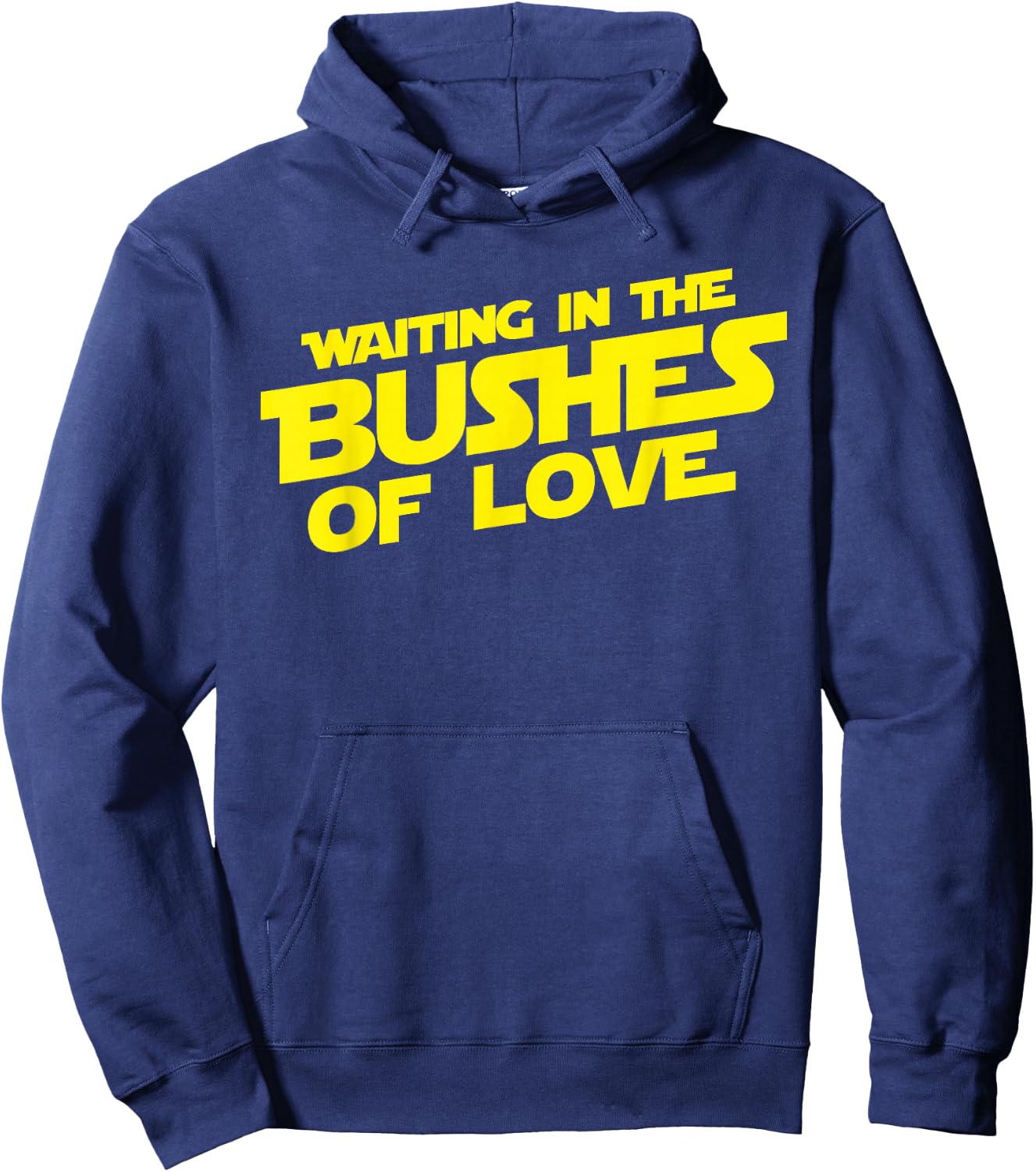 Vintage Waiting in the Bushes of Love Hoodie - Hoodie | Navy