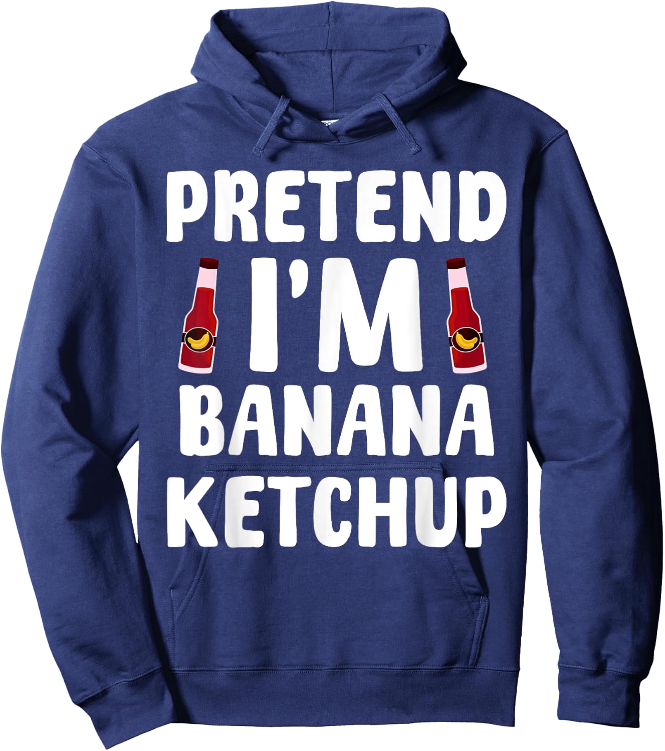 Funny Banana Ketchup Saying Banana Sauce Filipino Food Hoodie - Hoodie | Navy