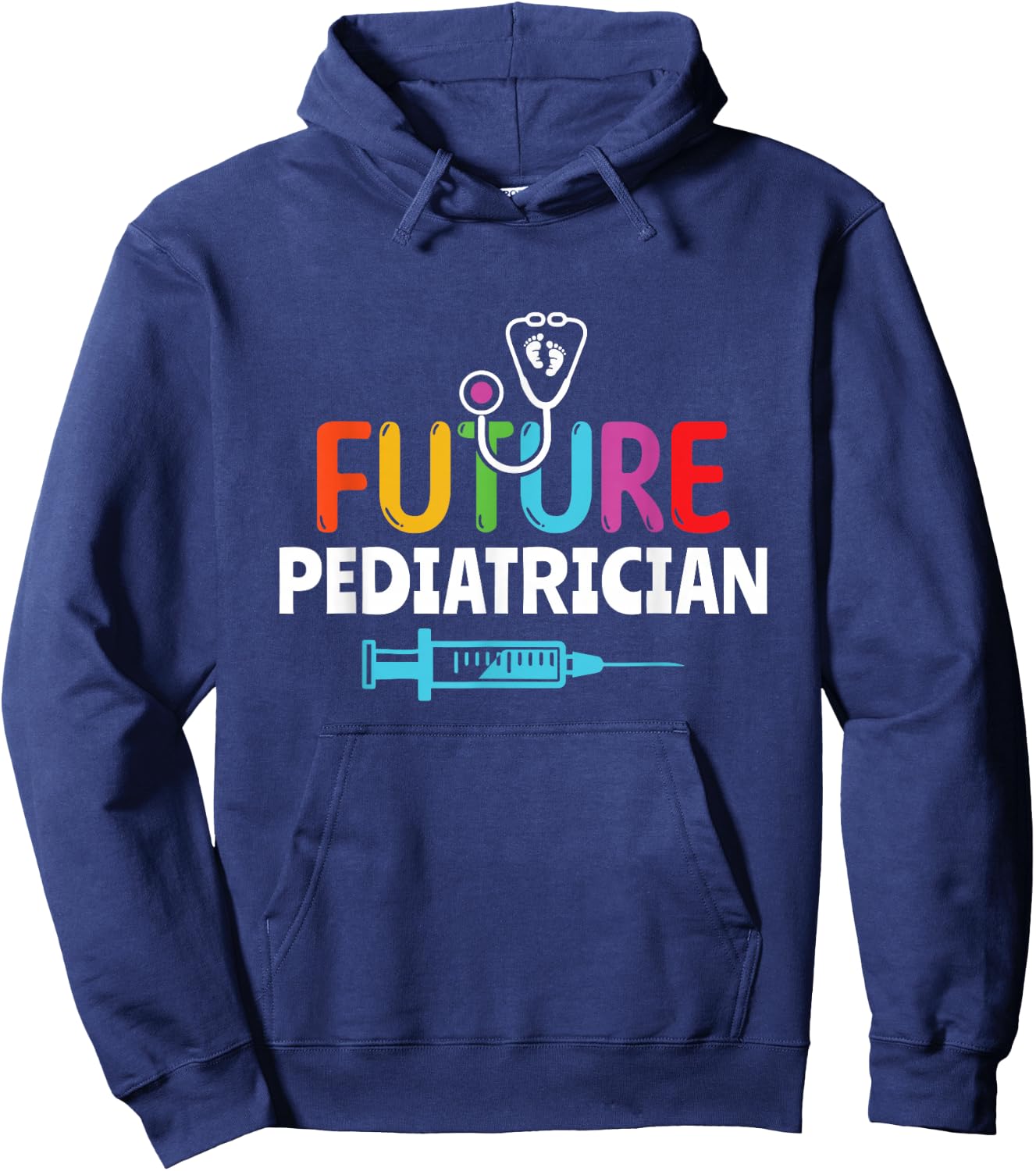 Future Pediatrician Pediatrician Pediatrician Cardiologist Hoodie - Hoodie | Navy