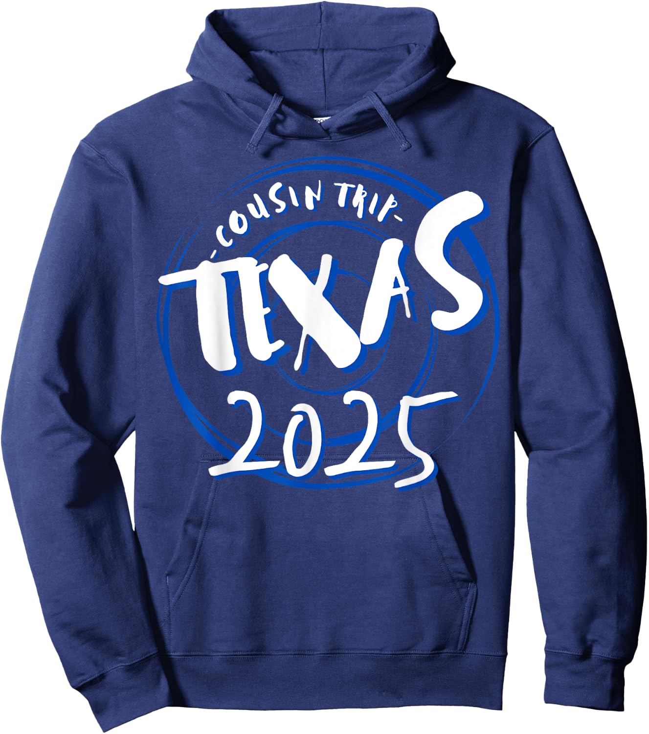 Cousin Trip Texas 2025 Weekend Vacation Matching Gifts Hoodie - Hoodie | Navy