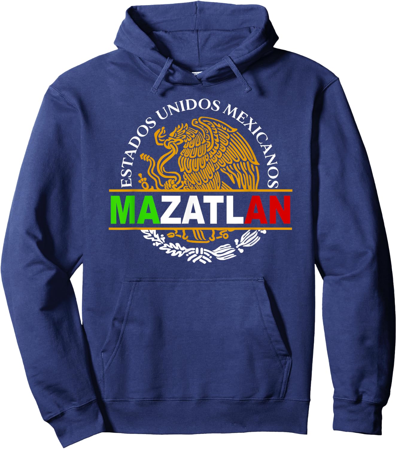 Mazatlan Sinaloa Mexico Pata Salada Culichi Culiacanense Hoodie - Hoodie | Navy