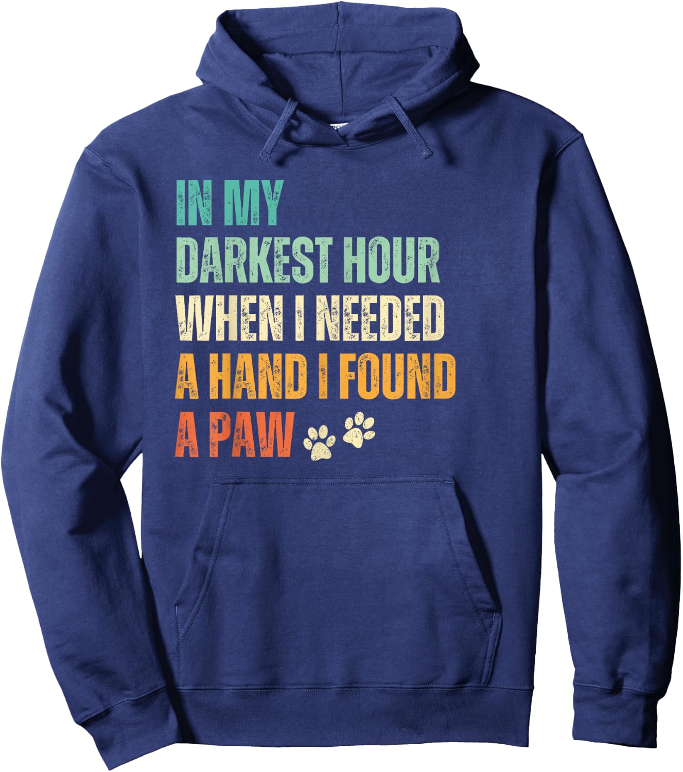 Cute Dog Mom Women Puppies Girl Funny Dog Dad Men Dog People Hoodie - Hoodie | Navy
