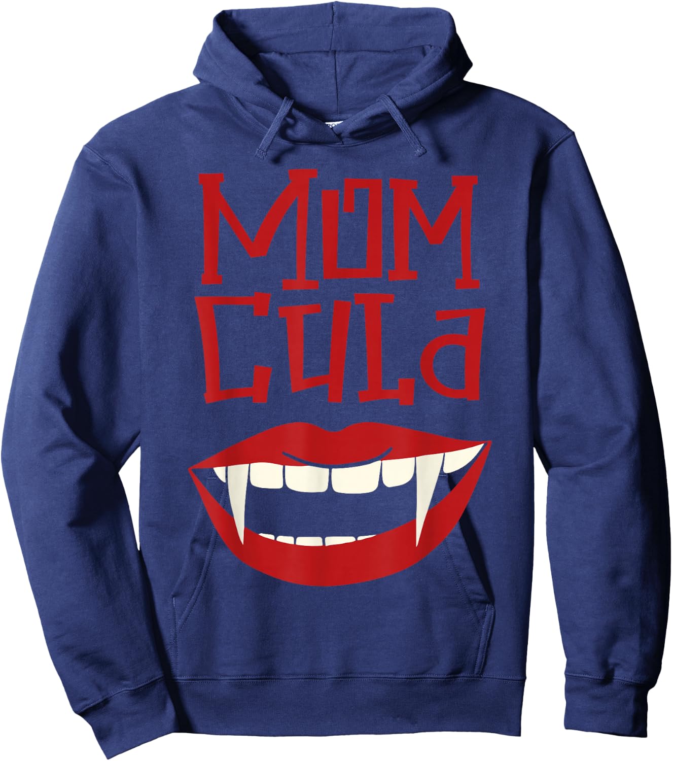 Momcula mom Matching Family Halloween Costume Mom Men Hoodie - Hoodie | Navy