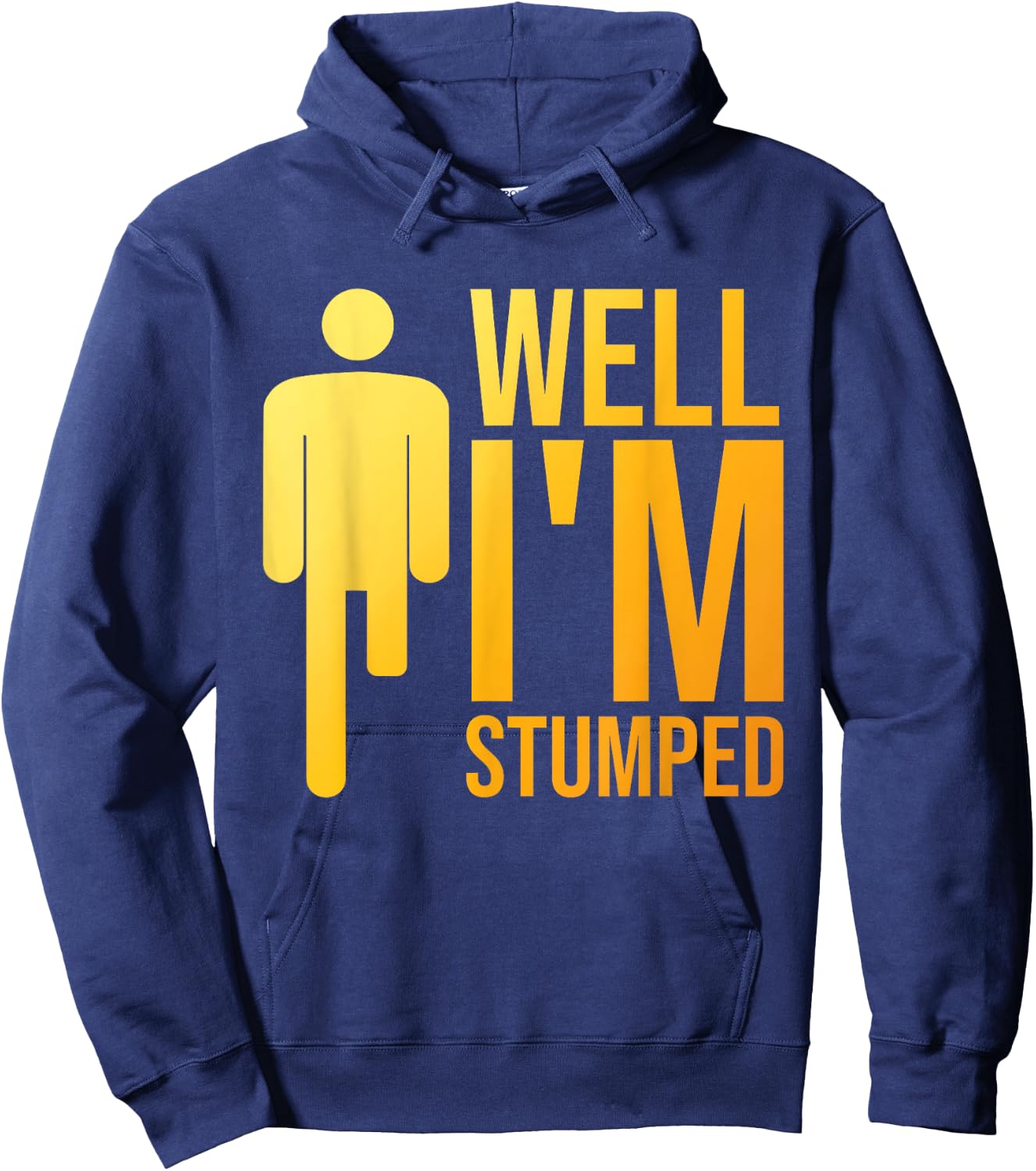 Funny Amputee Design Women Prosthetic Leg Amputation Hoodie - Hoodie | Navy