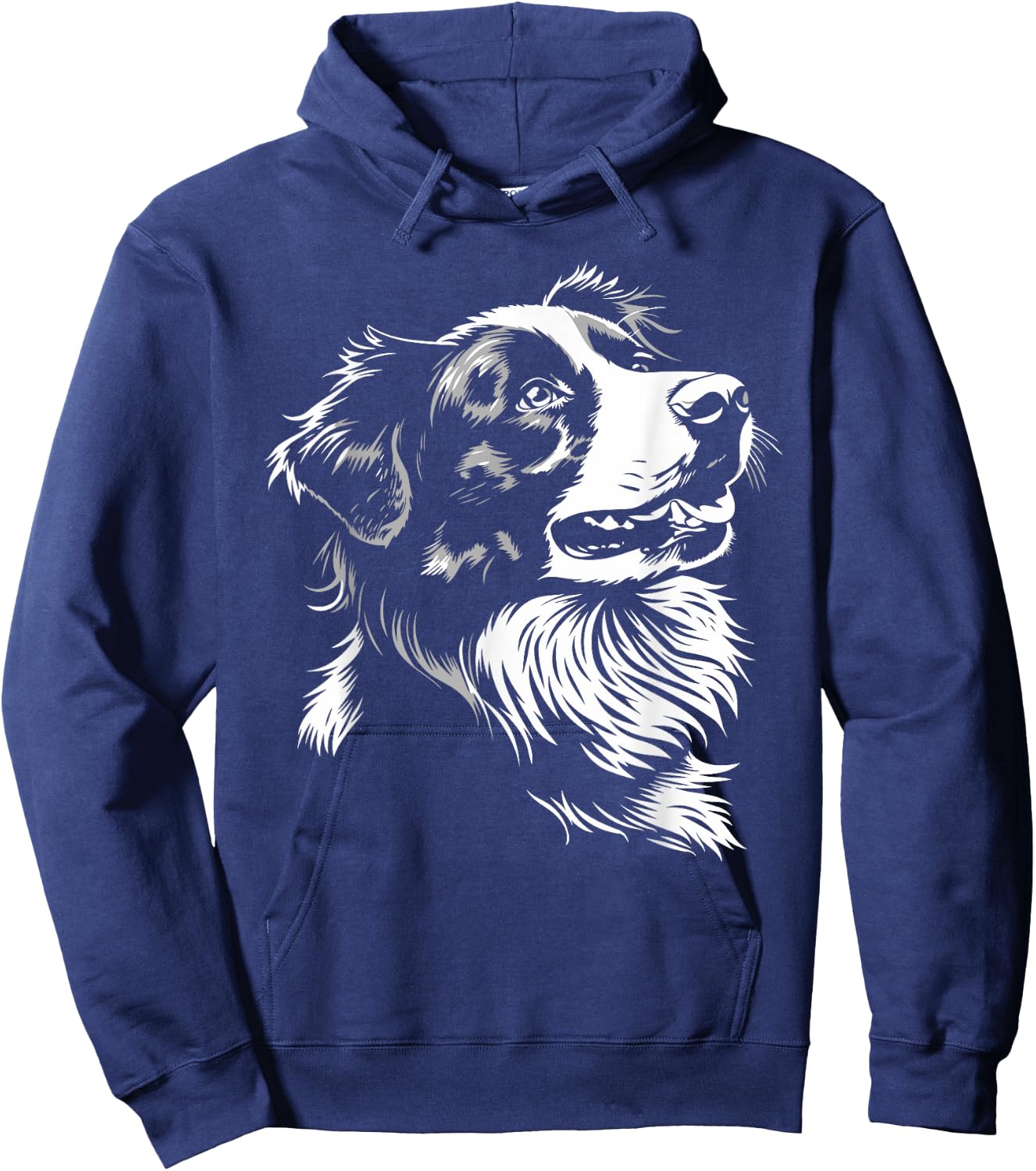 Loyal Australian Shepherddog Companion Women Kids Hoodie - Hoodie | Navy