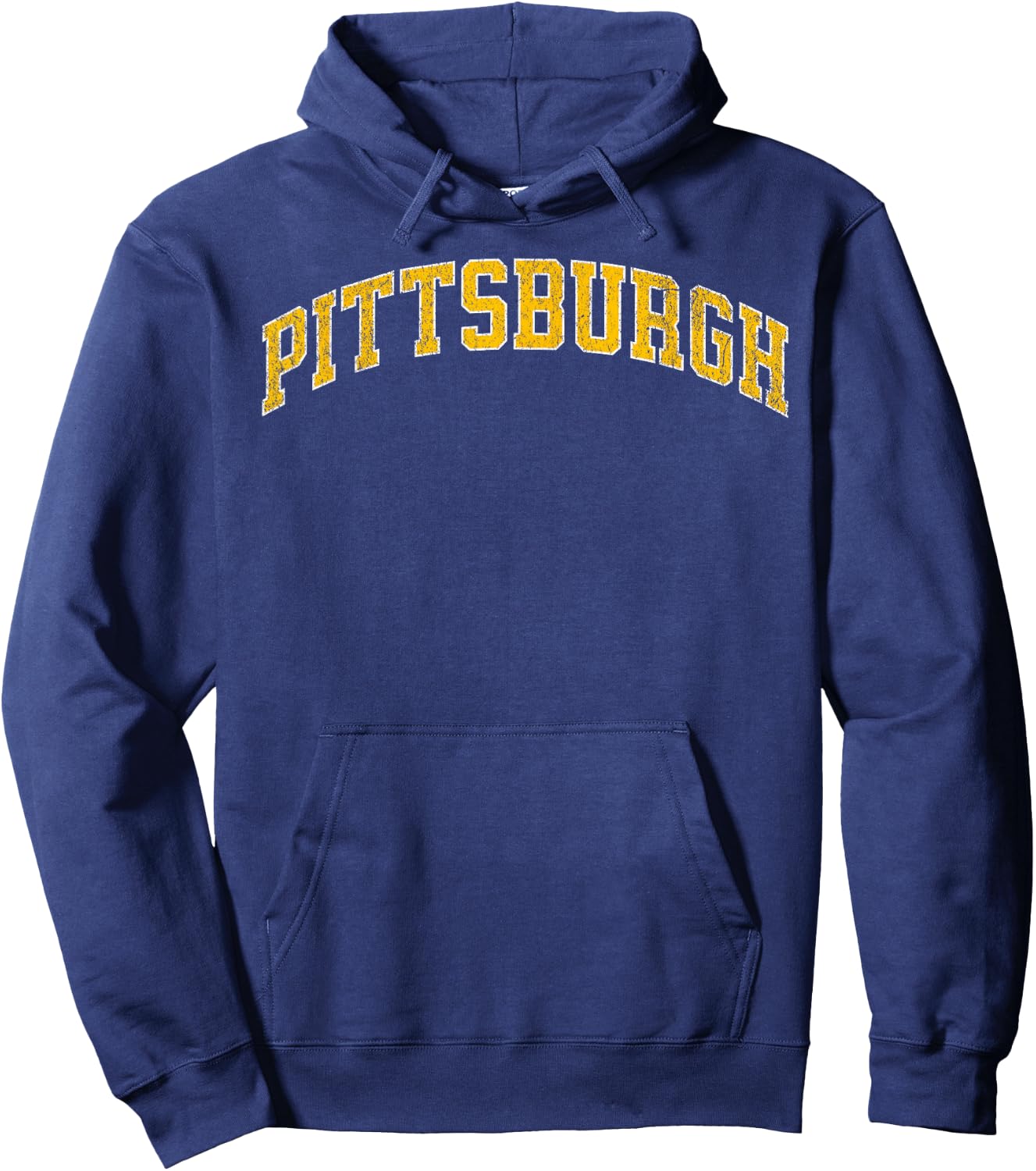 Pittsburgh vintage city Hoodie - Hoodie | Navy