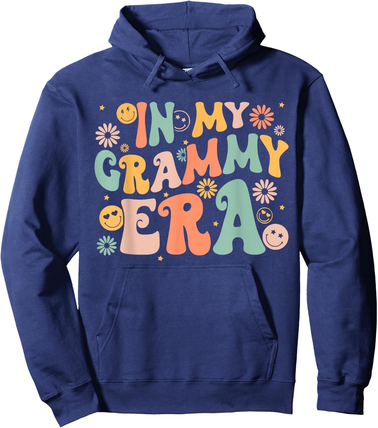 In My Grammy Era for Grandma Mother's Day Baby Announcement Hoodie - Hoodie | Navy