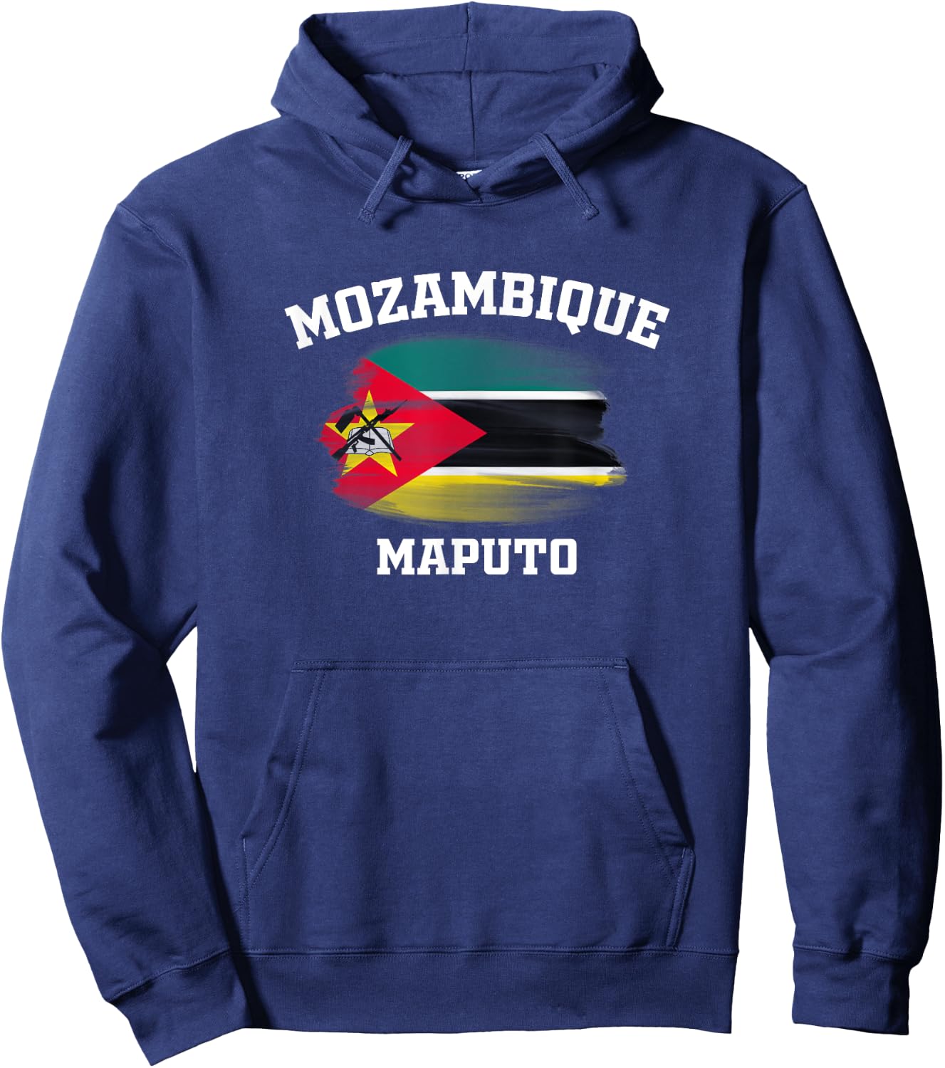 Mozambique Flag Maputo Vacation Souvenirs Africa Gifts Hoodie - Hoodie | Navy