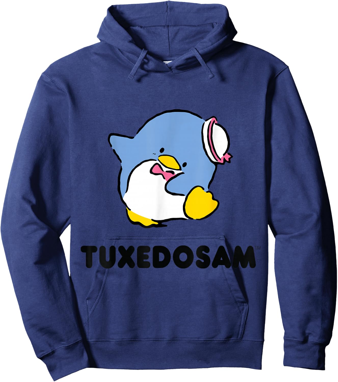 Tuxedosam Character Front and Back Small Hoodie - Hoodie | Navy