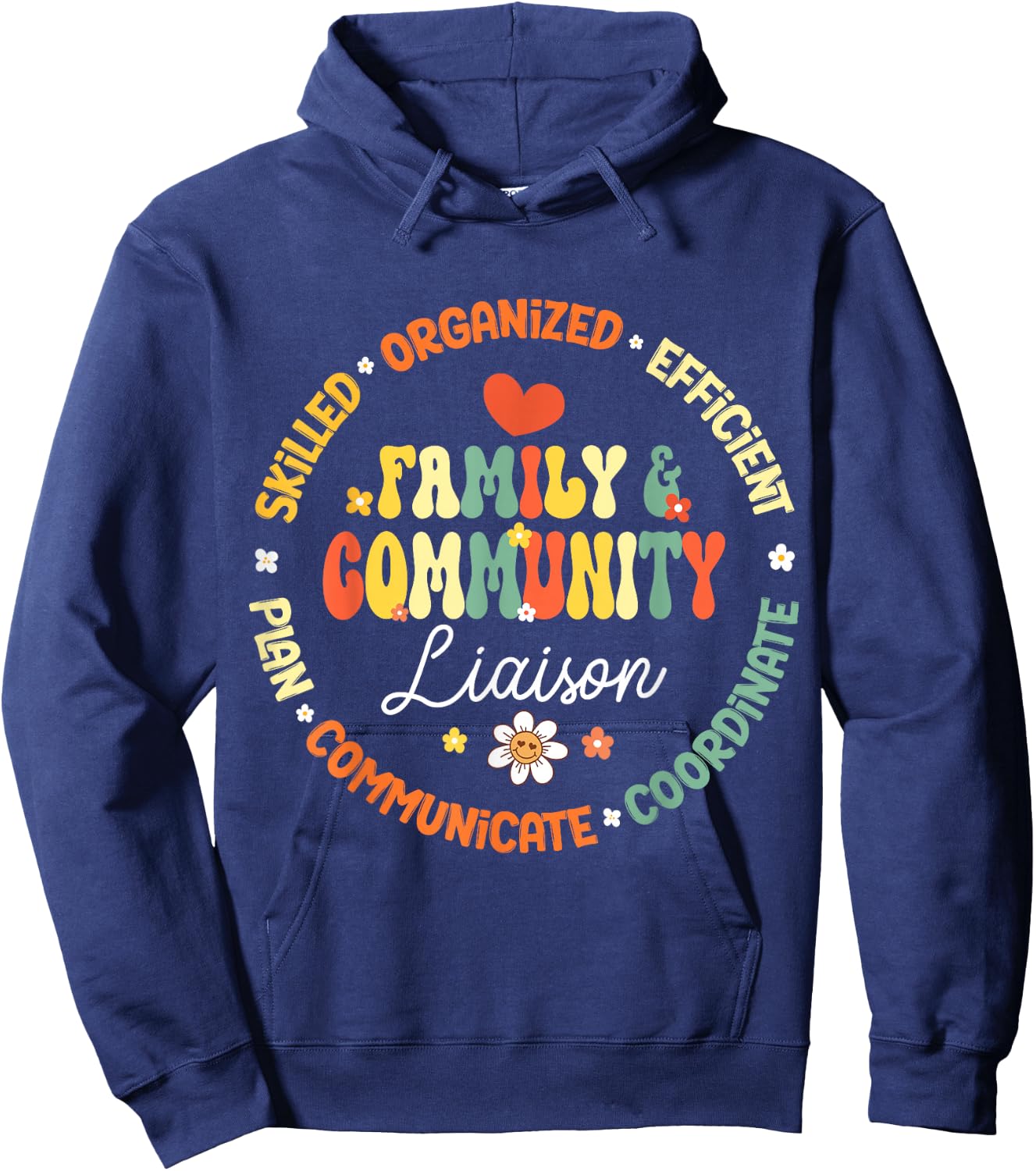 Family & Community Liaison Hoodie - Hoodie | Navy